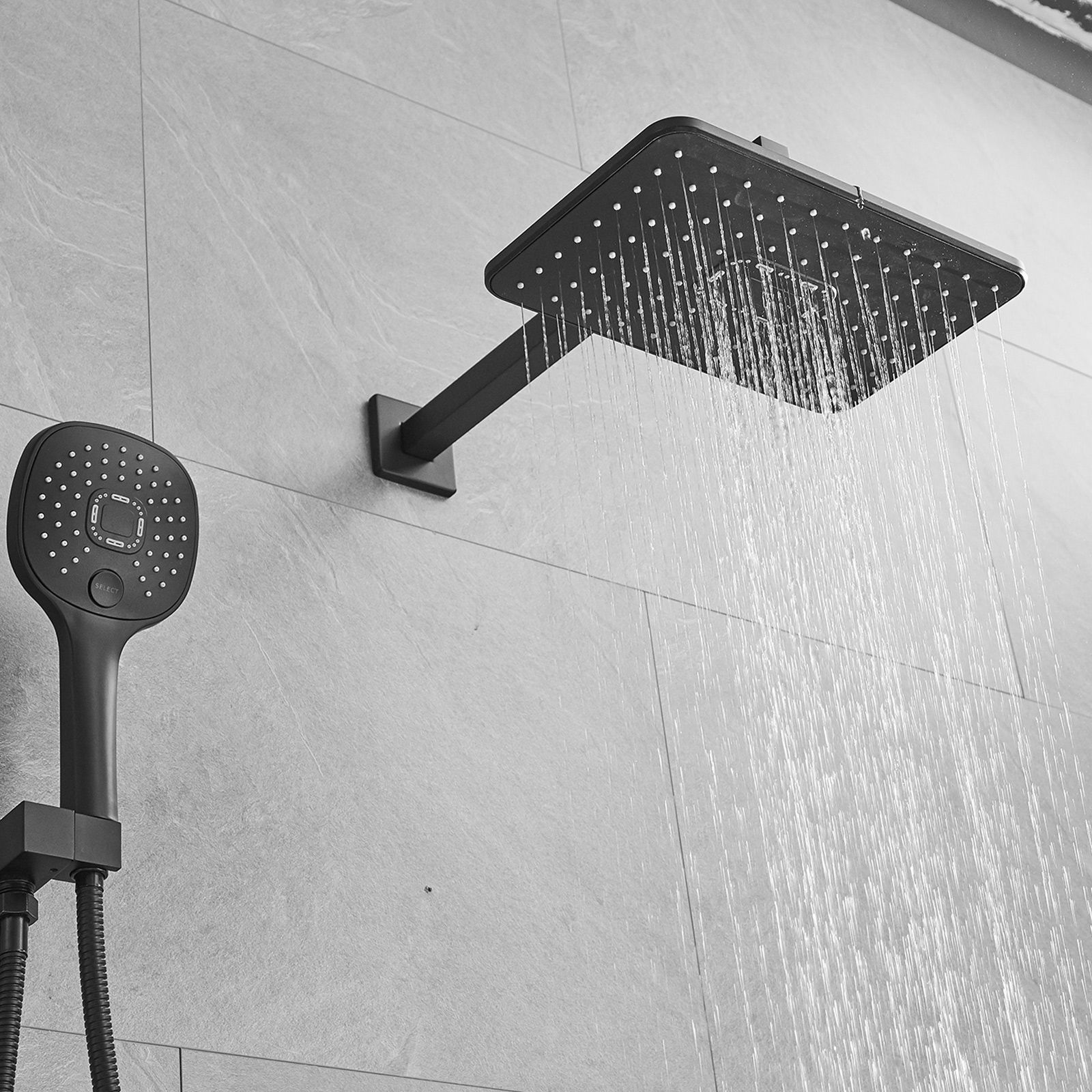 Tahanbath MT2-027HDCF2 Showerhead-Bar-Panels - View #2