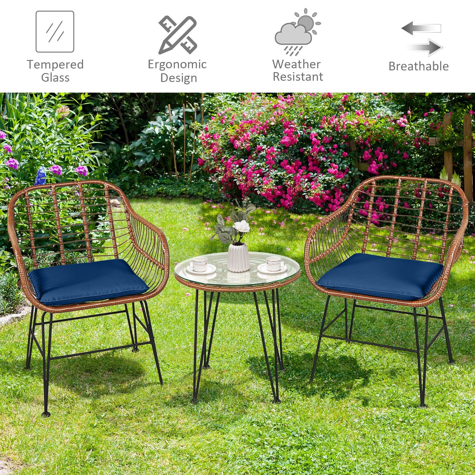 Volenca VOL-XYY5M9 Patio-Conversation-Sets - View #5