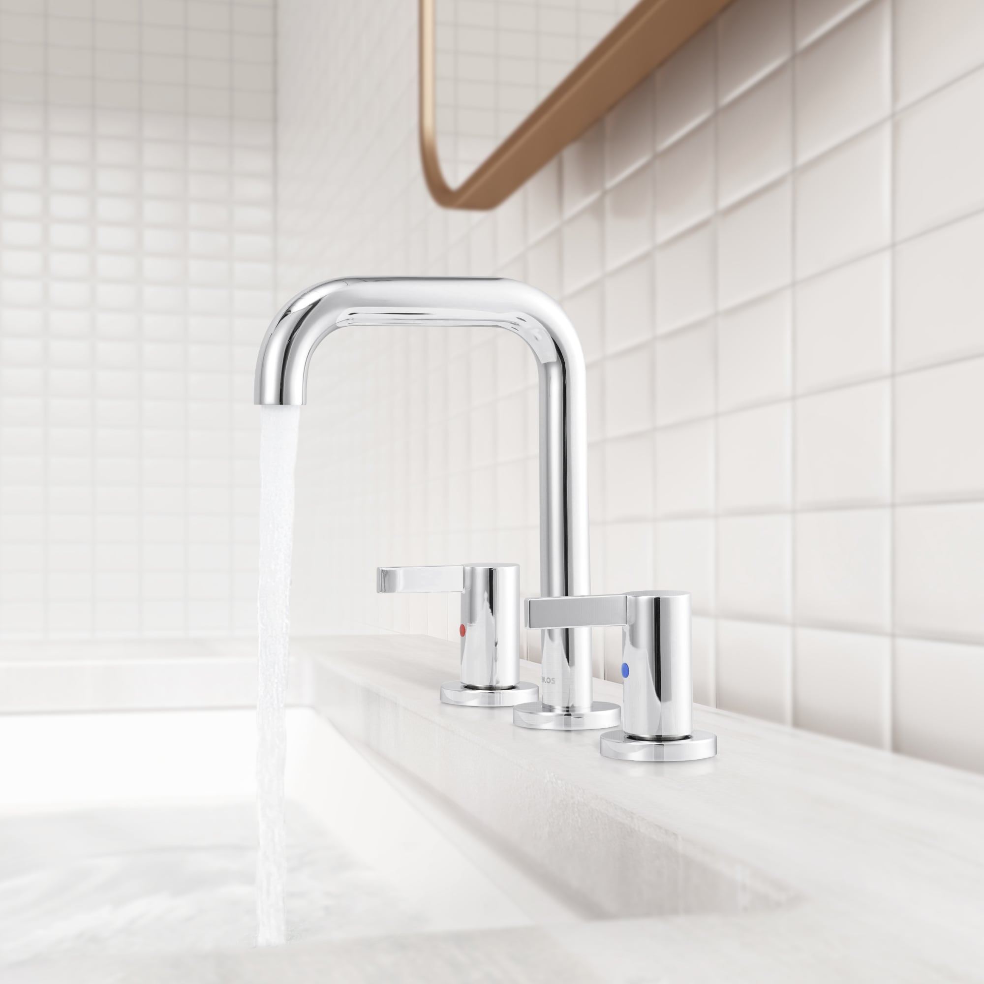Electra Polished Chrome Widespread 2-Handle Bathroom Faucet