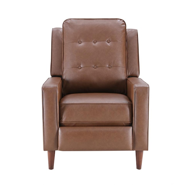 Faux Leather Recliner In The Recliners, Brown Faux Leather Recliner Chair