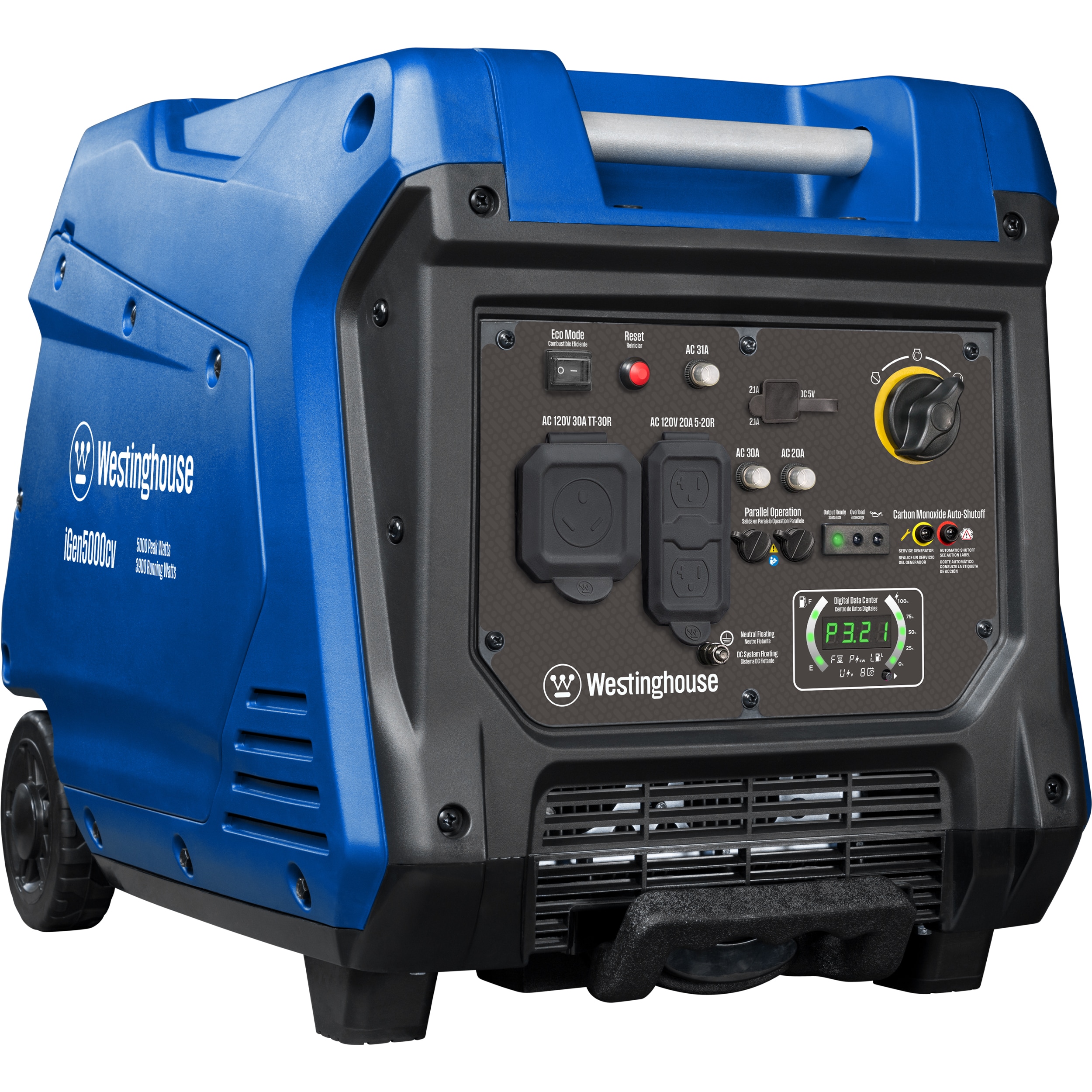 Westinghouse iGen4000c Remote Electric Start 4000-Watt Single Fuel (Gasoline) Inverter Generator IGEN4000C Sansujyuku sansujyuku.com