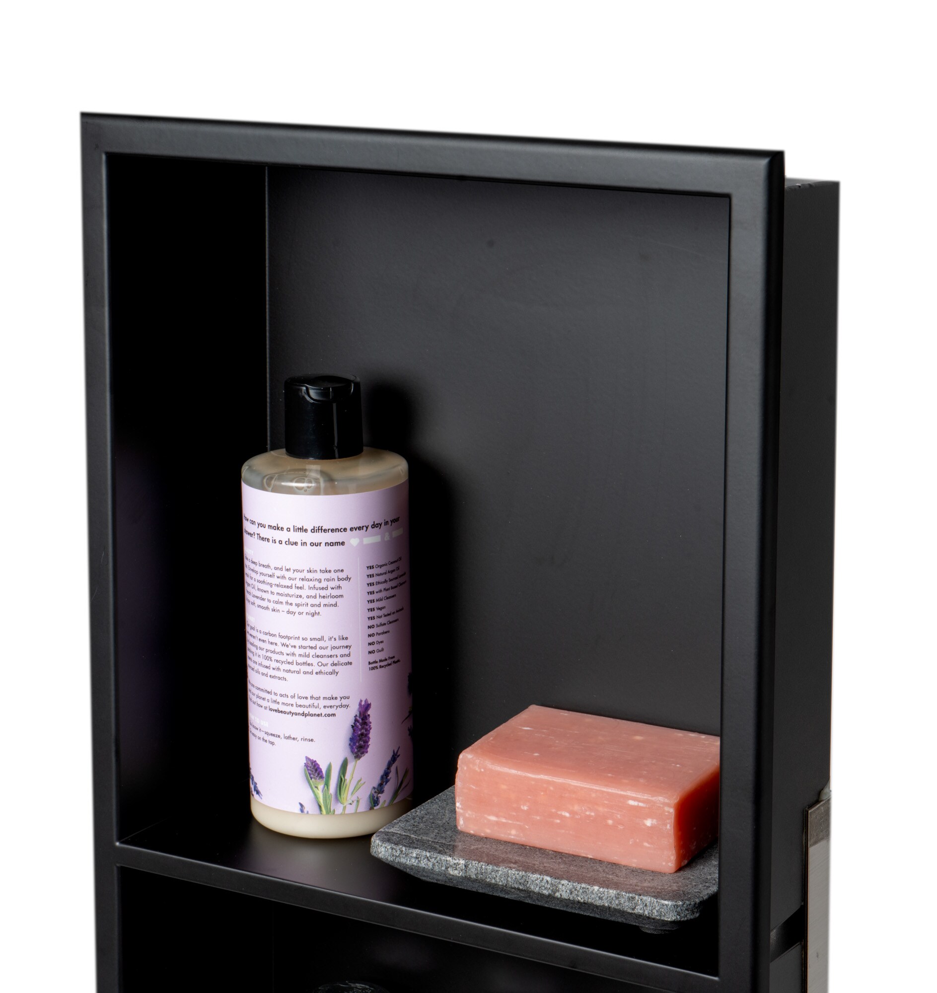 Free Shipping on Tierney Modern Stainless Steel Matte Black Bathroom Shelf  Wall Mounted｜Homary CA