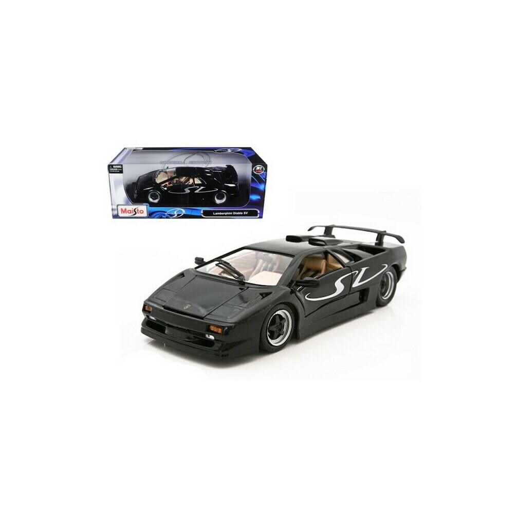 Maisto DTDP160  31844bk Lamborghini Diablo SV Black 1-18 Diecast Model Car