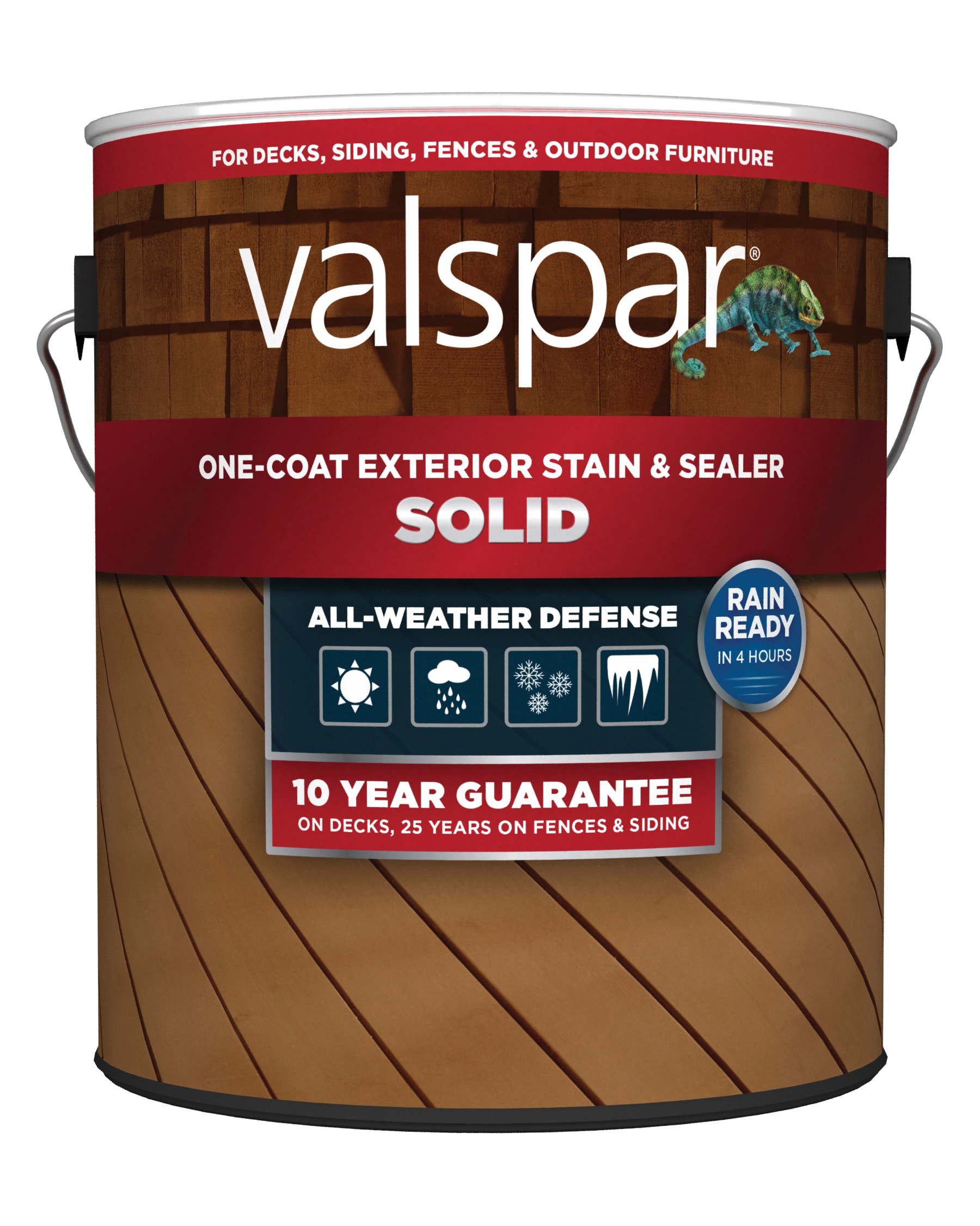 Valspar One-Coat Semi-Transparent (Lowe's) Wood Stain Review - Consumer  Reports