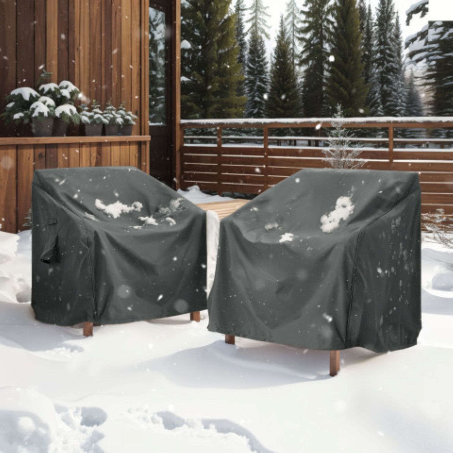 Christopher Knight Home 322835 Patio-Furniture-Covers - View #8