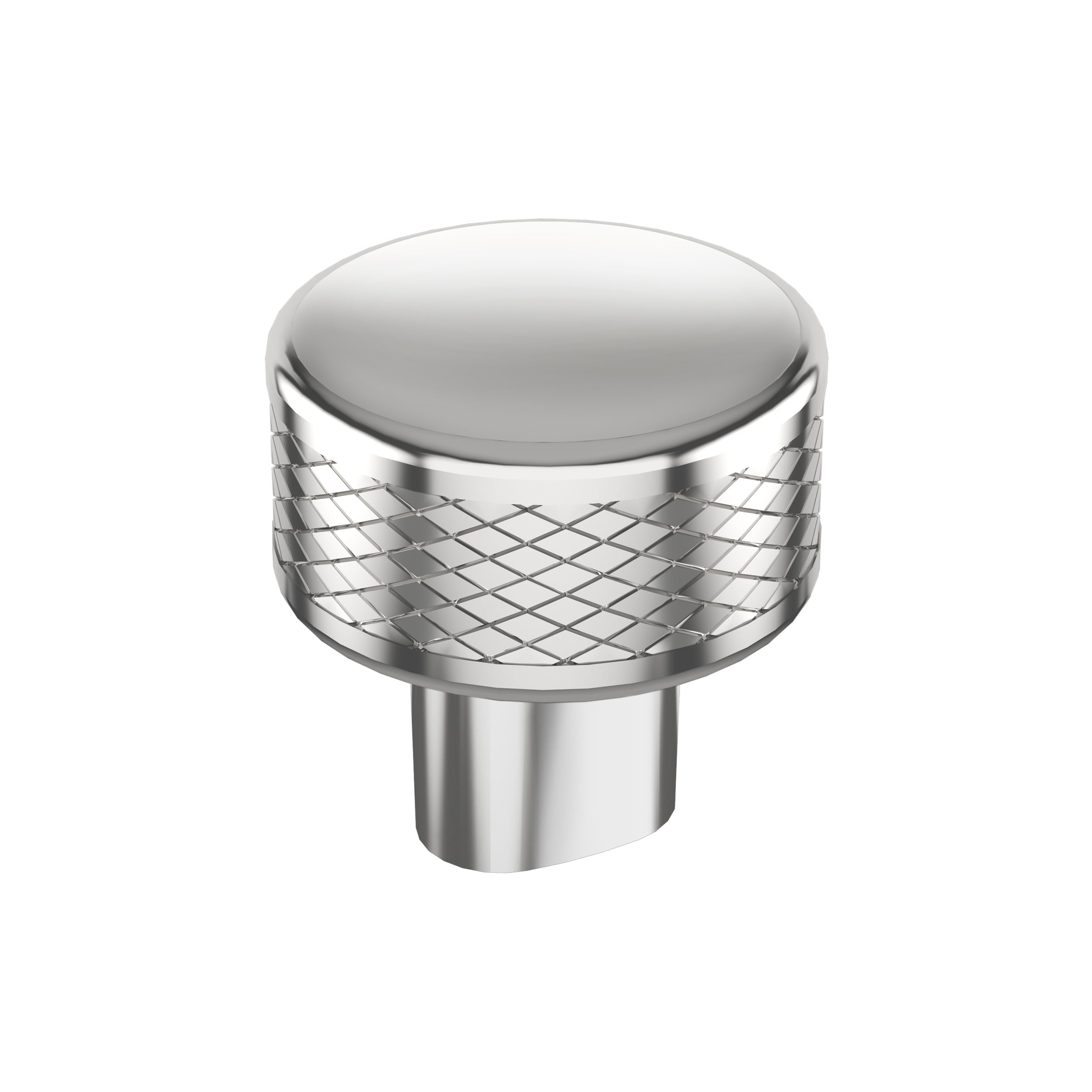 Amerock BP3655426 Bronx 1-1/4-in Polished Chrome Round Contemporary Cabinet Knob