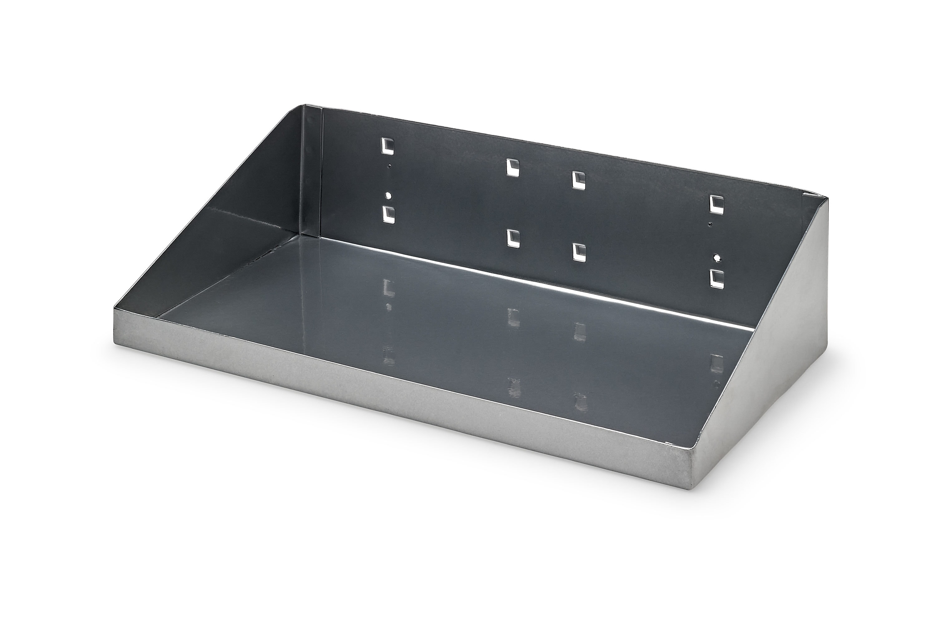 Triton Products 56126-SLV LocHook Steel Pegboard hook in Silver 12-in W x 3-in H