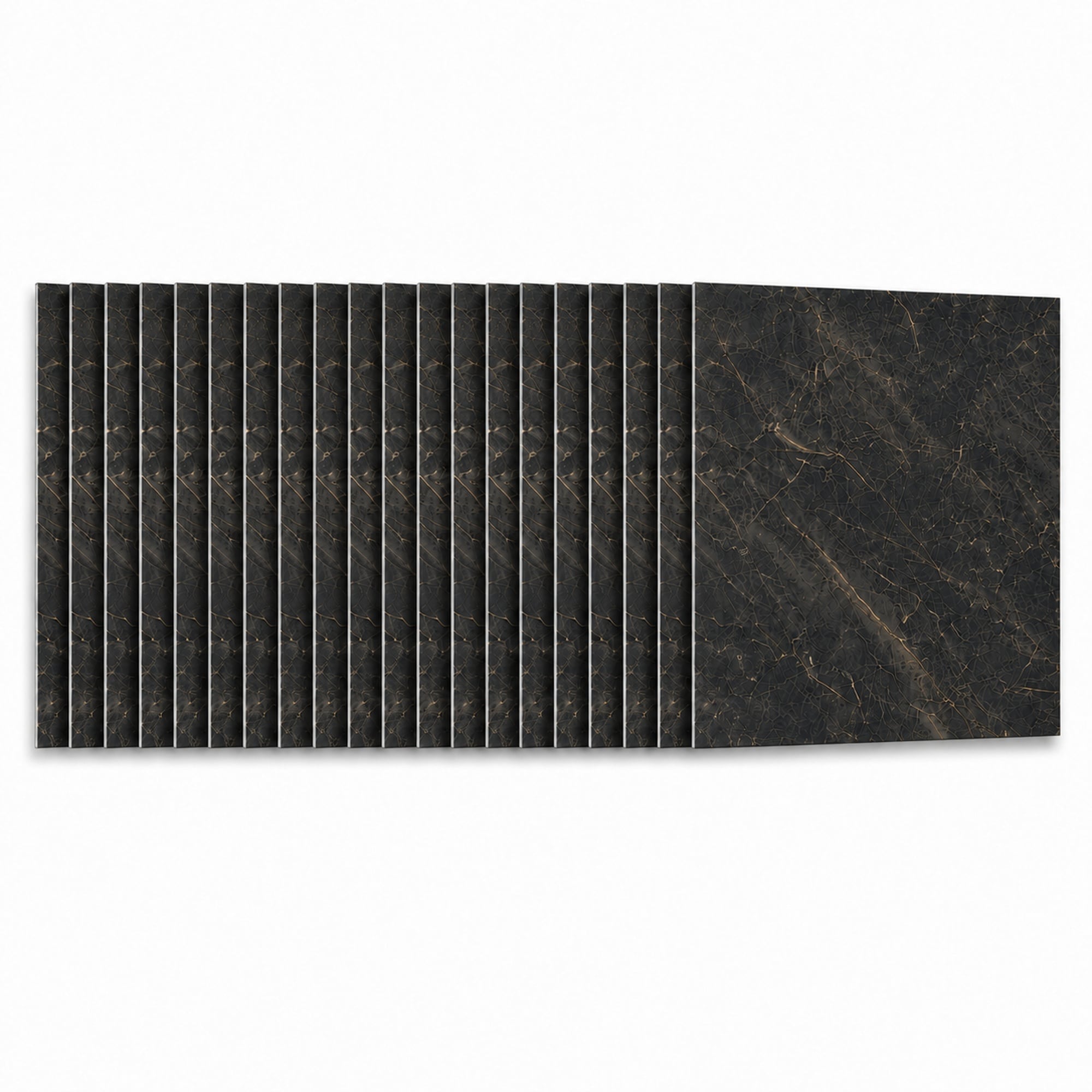 Boyel Living 1-Pack 24-in x 24-in Natural Peel and Stick PVC Wall Panel