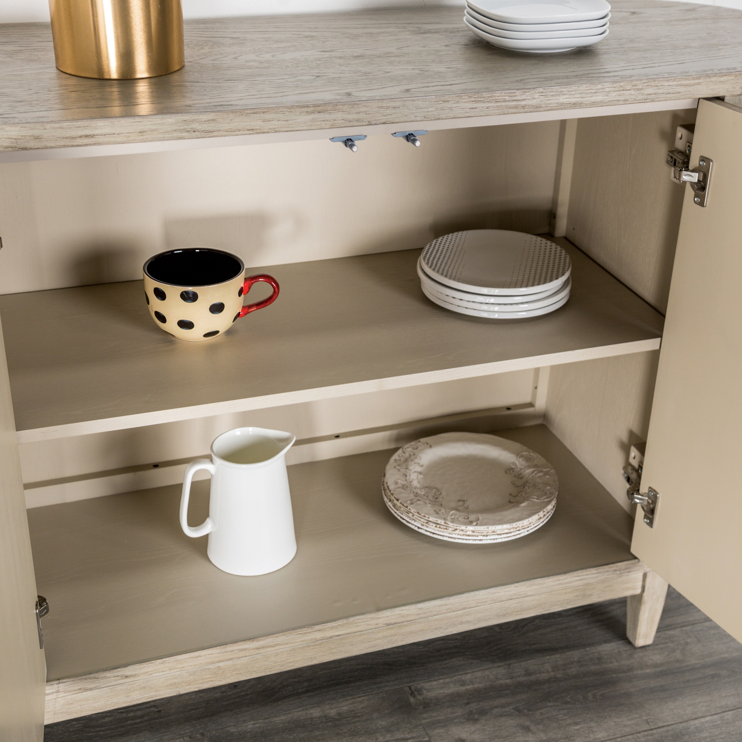 Furniture of America IDF-39004AK-SV Dining-Kitchen-Storarge - View #9