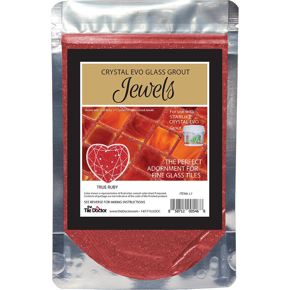 The Tile Doctor Jewels Ruby All-in-one Grout (3.52-oz) #J.7