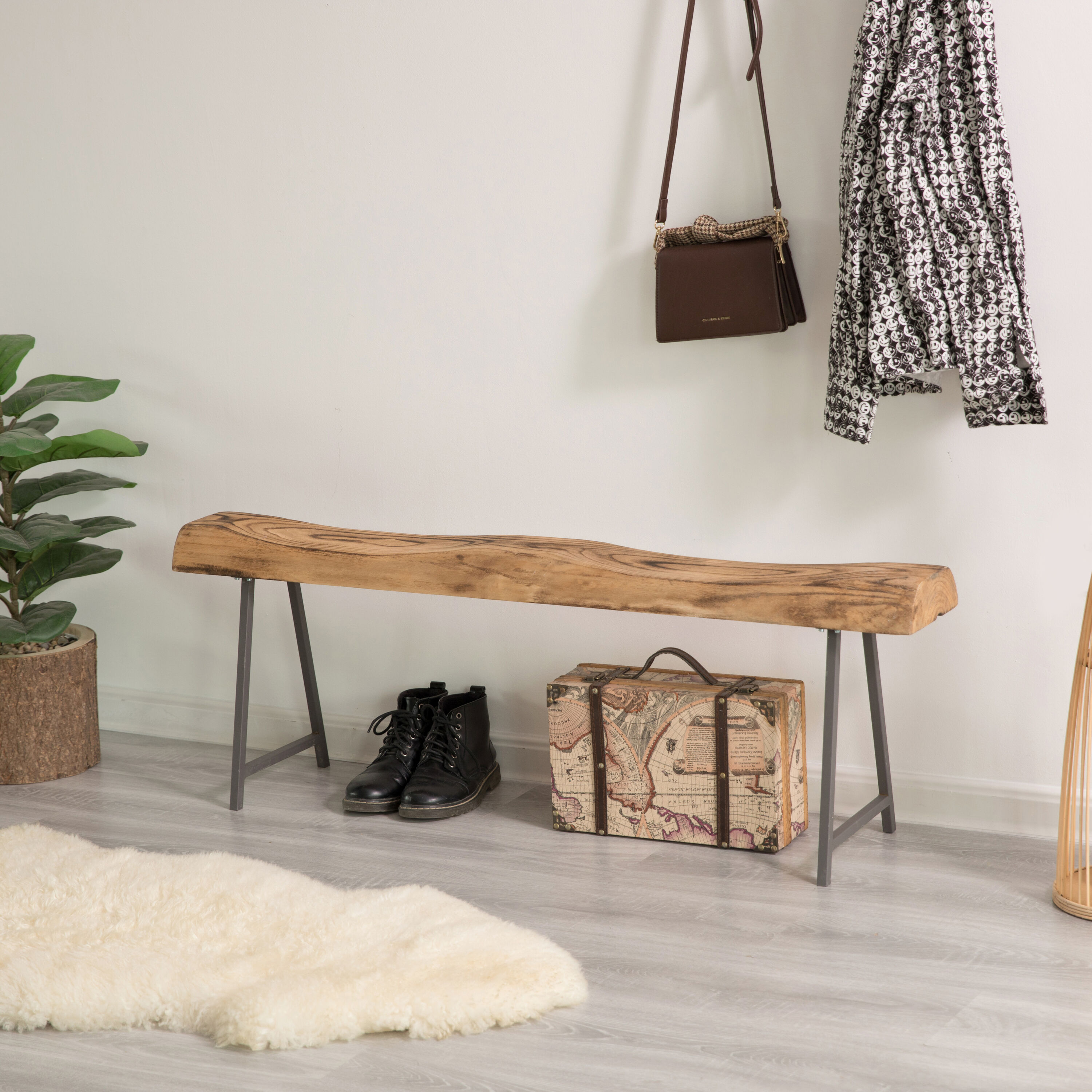 Vintiquewise QI004287 bench - View #2