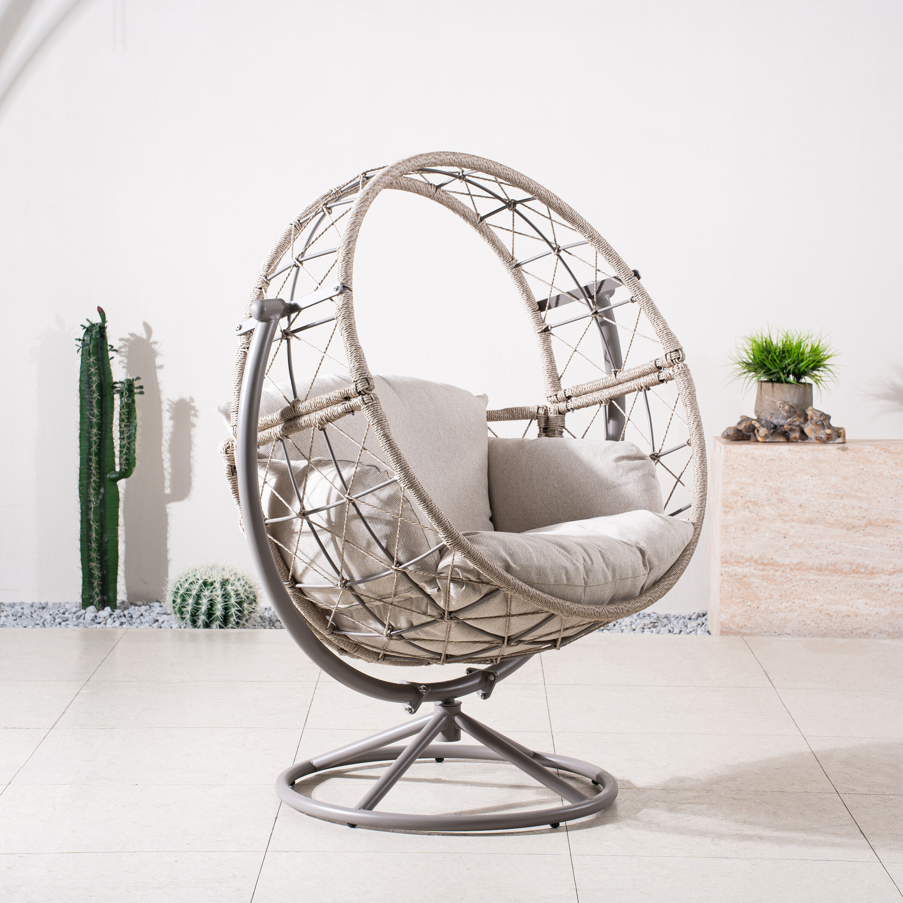Direct Wicker DWH-2537-GR Playset-Swings - View #2