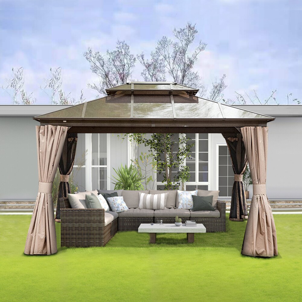 Topcraft GZB021BR Wood-Resin-Gazebos - View #8