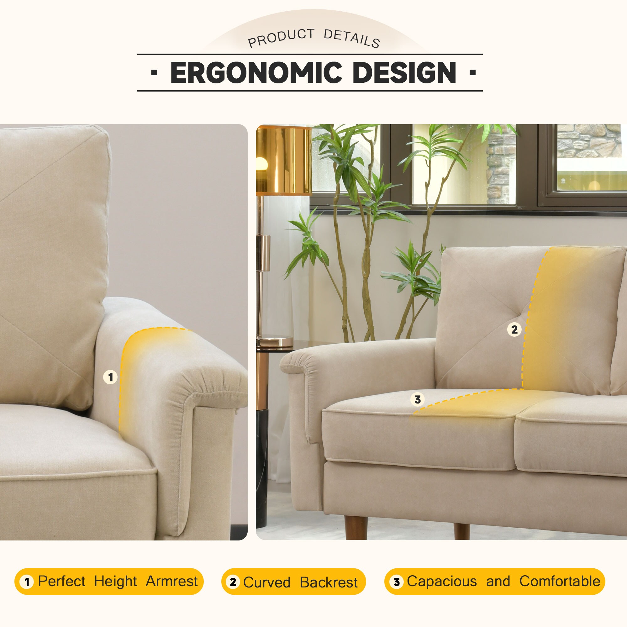 Ovios ONOP200 Sofas-Loveseats - View #4