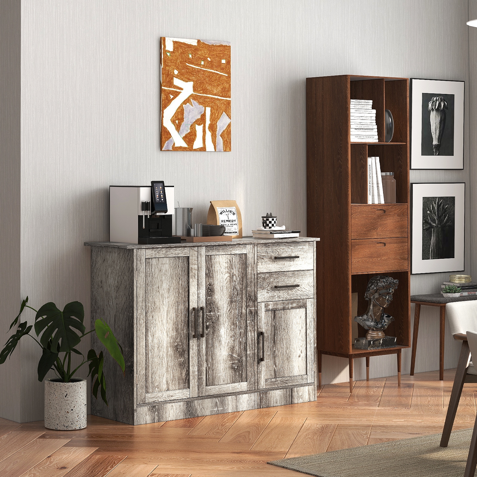 Slickblue D-CO-64666WH Dining-Kitchen-Storarge - View #2