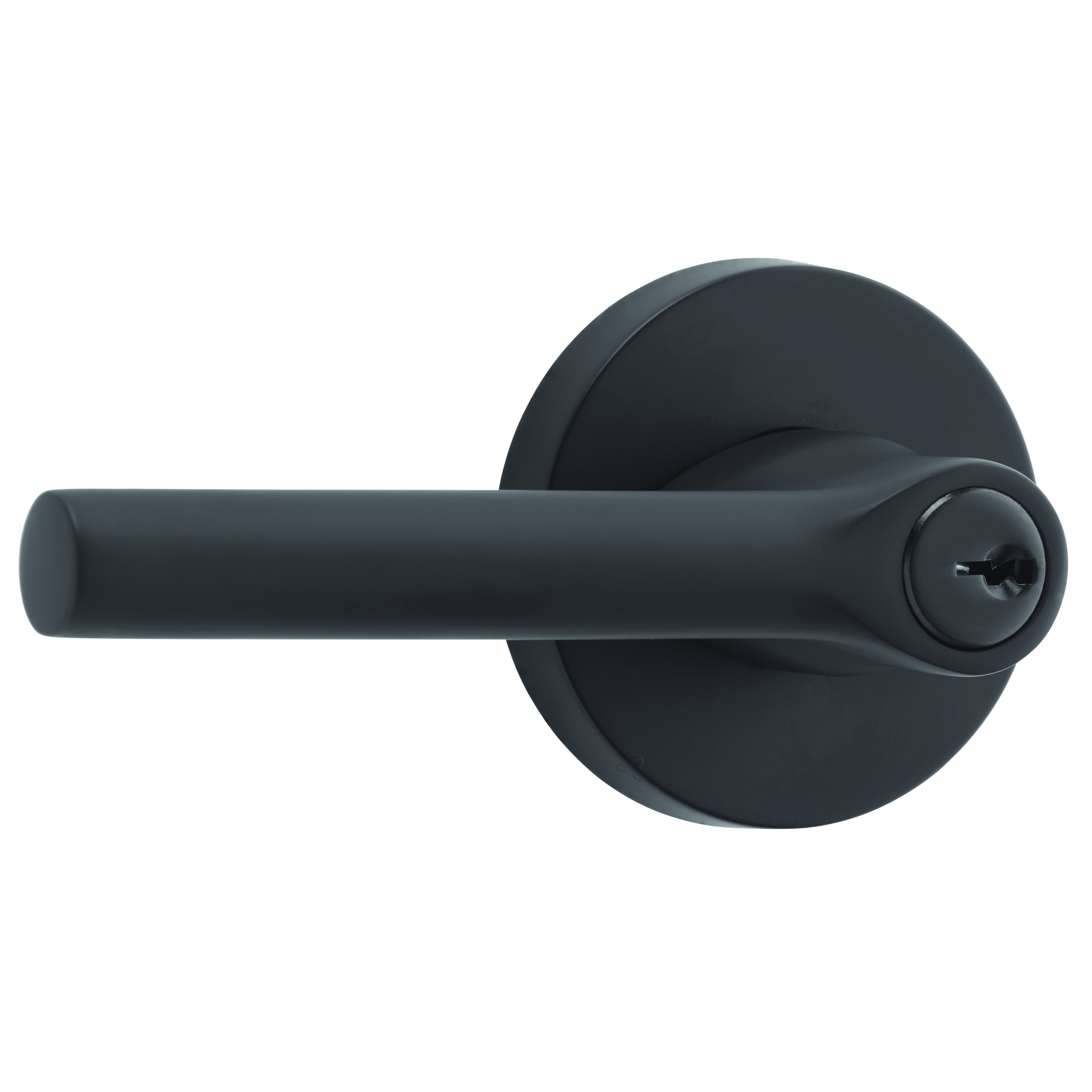 Baldwin Reserve Satin Black Interior/Exterior Keyed Entry Door Handle ENTUBCRR190 Sansujyuku sansujyuku.com