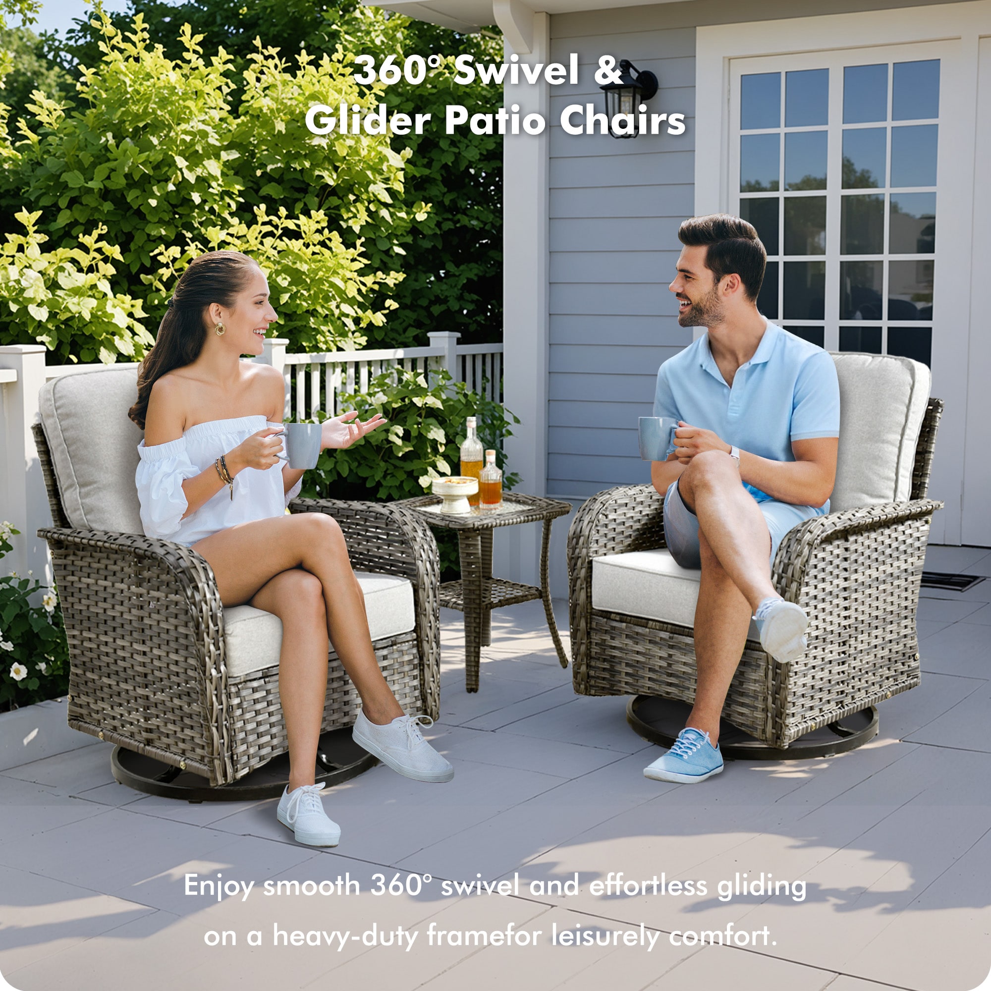 Pouuin SYZGNC709 Patio-Conversation-Sets - View #8