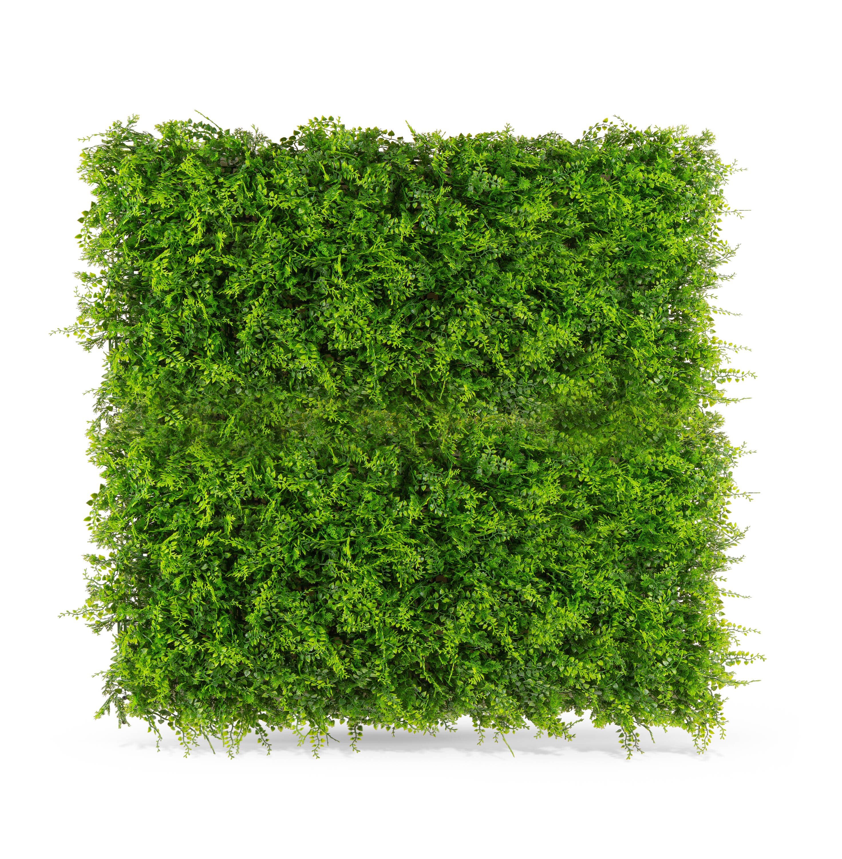 naturae decor MTR2020-6000-12PK 20-Inches W x 20-Inches H Green Resin Leaf Garden Trellis 12 -Pack
