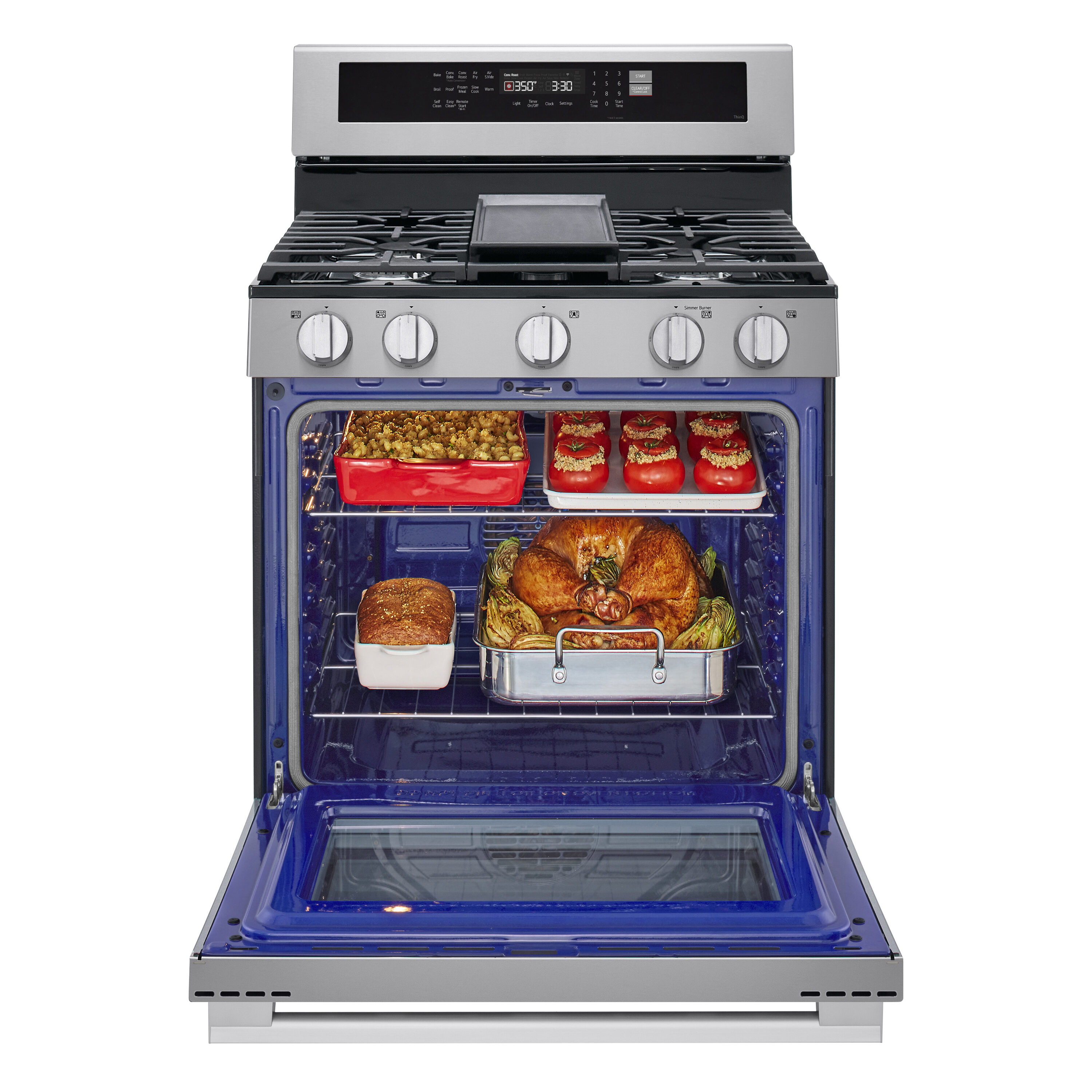 LG LRGN6325X Freestanding-Gas-Ranges - View #2
