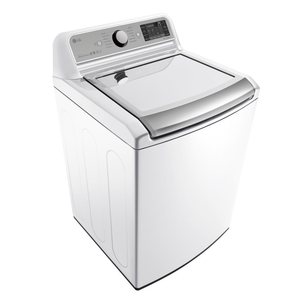 LG WT1801HVA 27 Inch 5.0 cu. ft. Top Load Washer with 12 Wash Programs,  1,100 RPM, Steam, TurboWash, Speed Wash, StainCare, SmartDiagnosis and  ENERGY STAR Certification: Graphite Steel