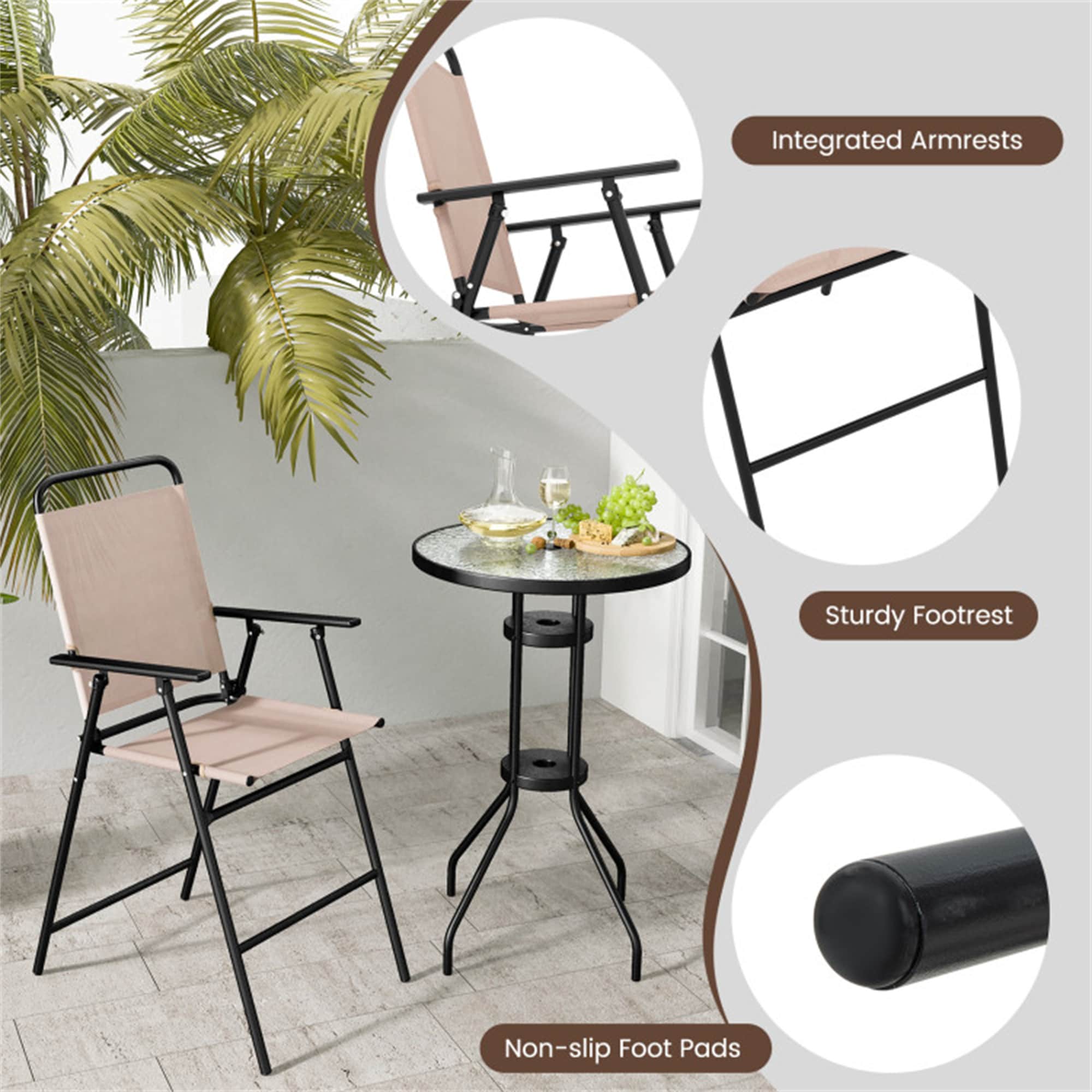 BABOOM BOM-11357BE-OR Patio-Dining-Sets - View #11