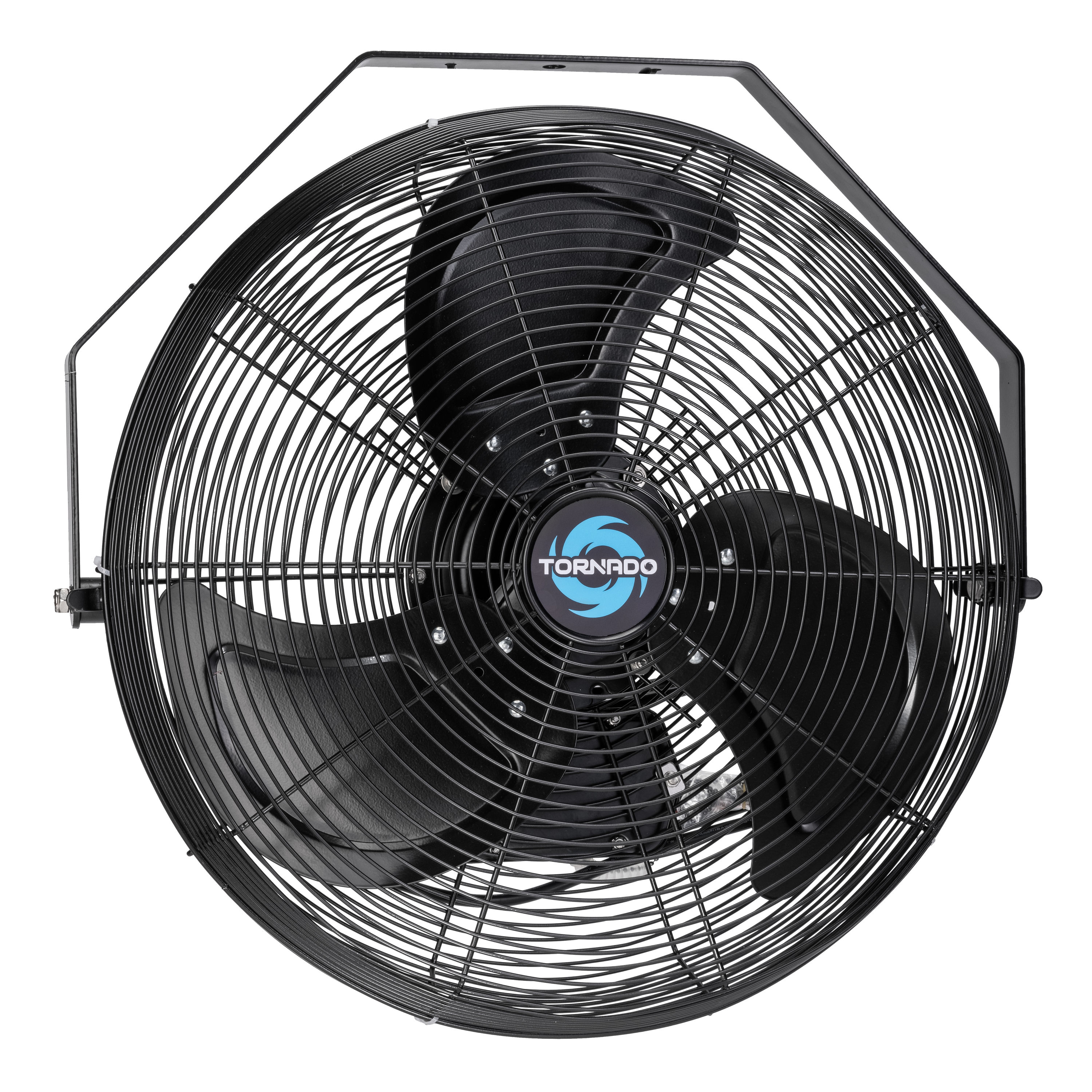 Tornado Fans Wall Fan 18-in Indoor or Outdoor Black Wall Mounted Fan HI ...