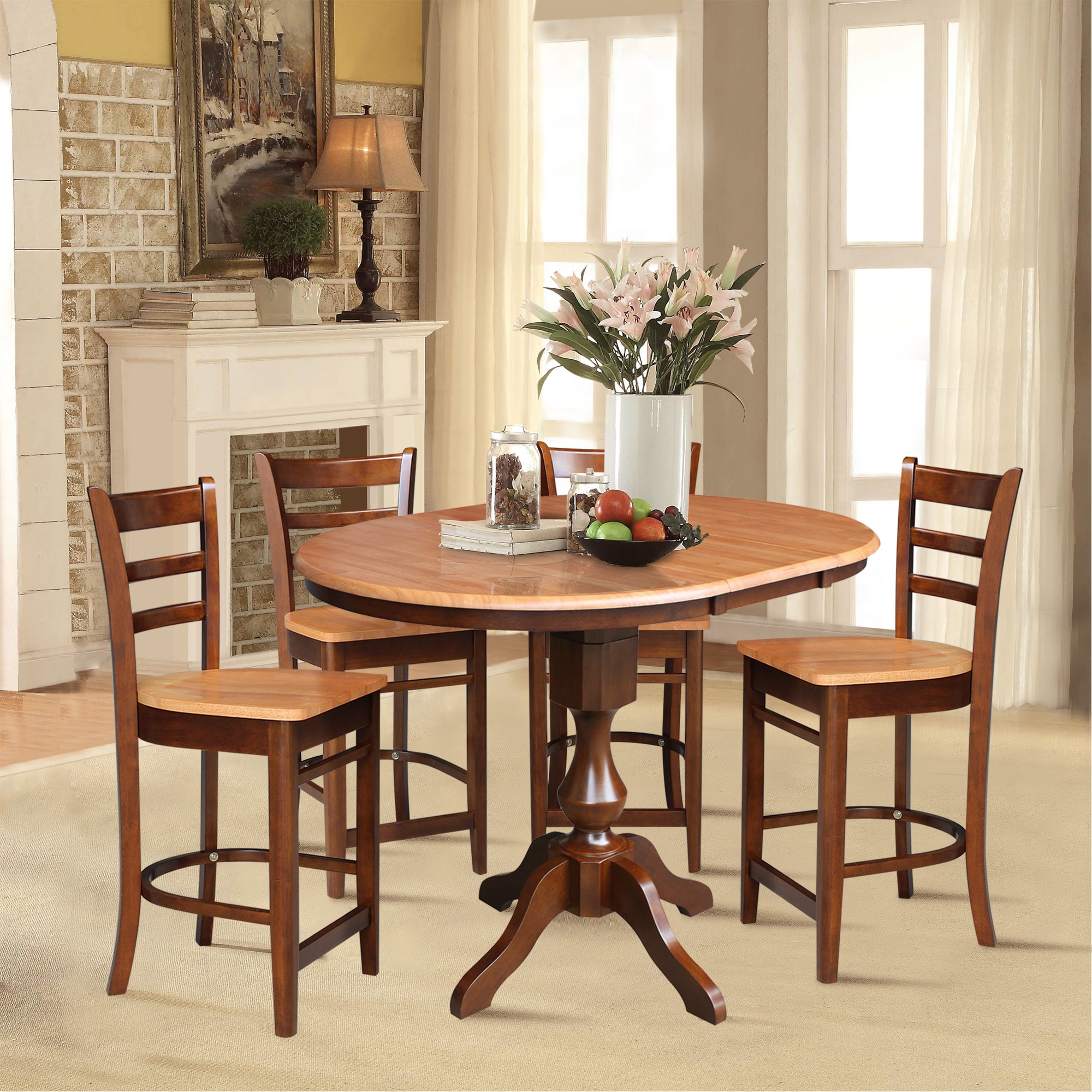 International Concepts K58-36RXT-11-S6172-4 Dining-Sets - View #2