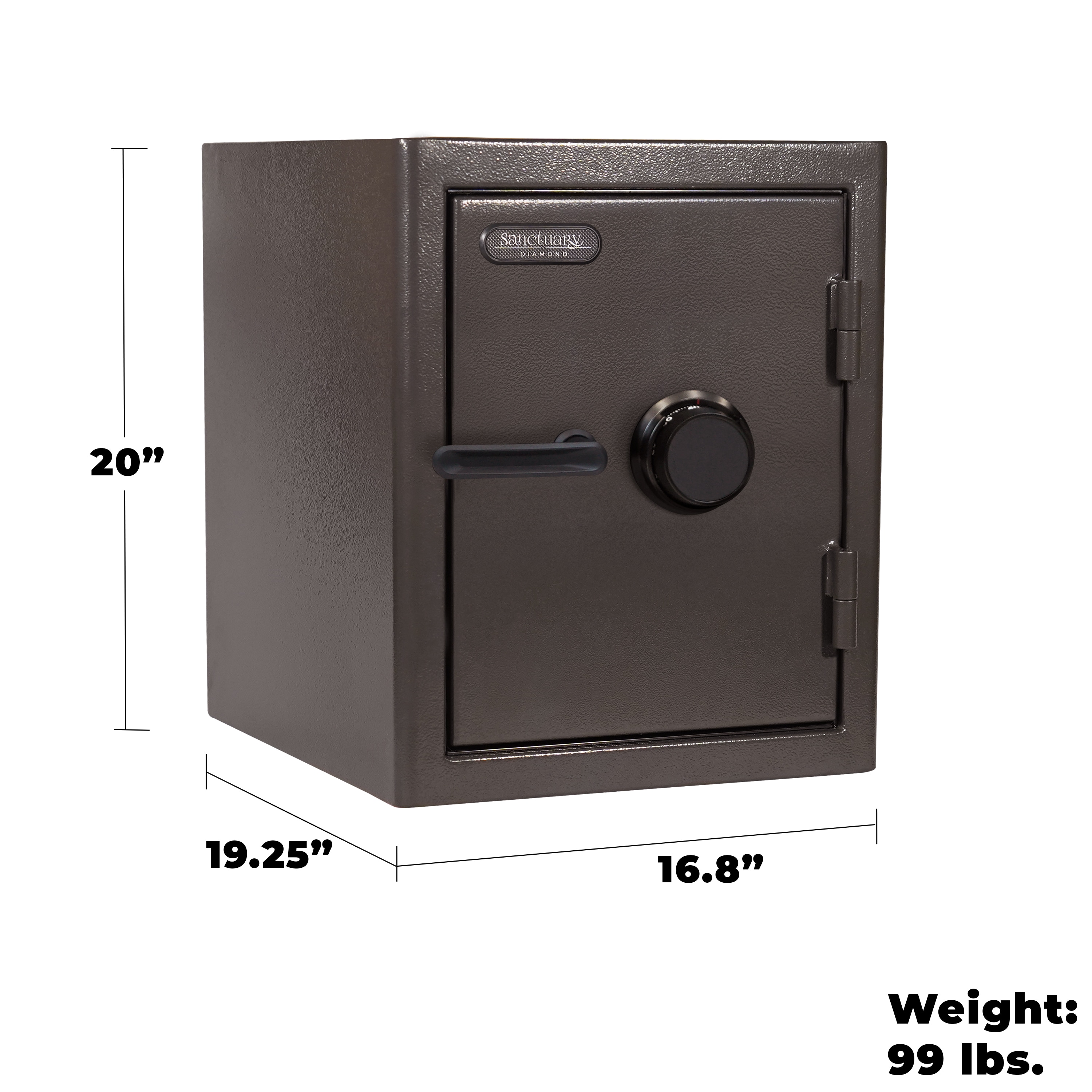 Sanctuary SA-DIA3COM-DP-S Floor-Wall-Safes - View #4