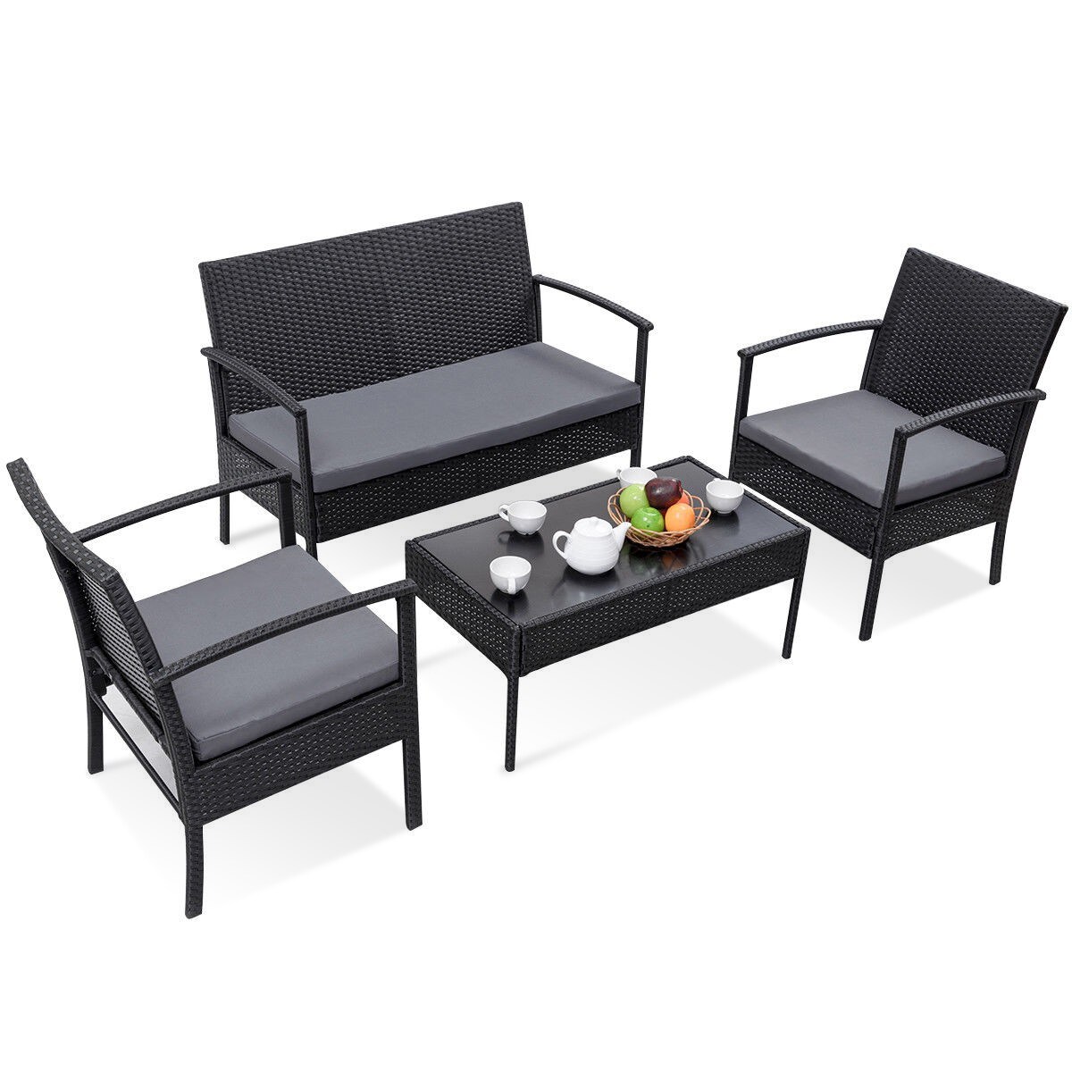 Slickblue D-CO-KB09645WH Patio-Conversation-Sets - View #5