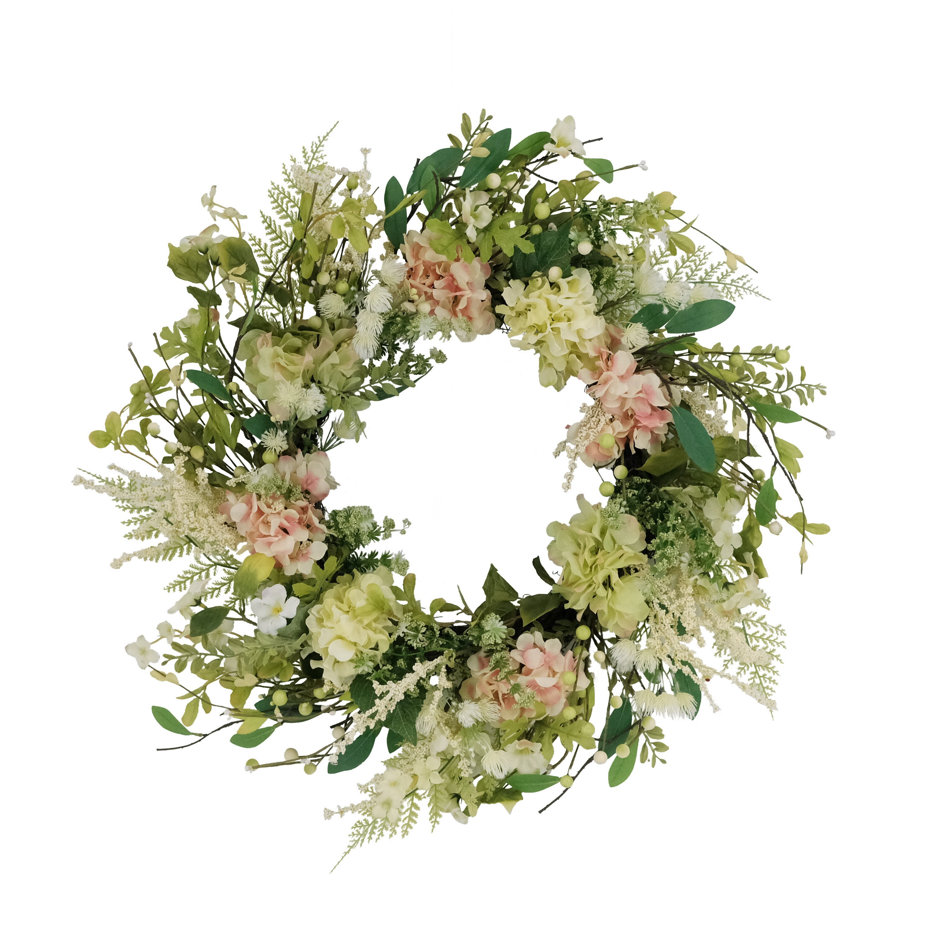 Puleo International 1381A-W24 24-in H Any occasion Hanging decoration Wreath