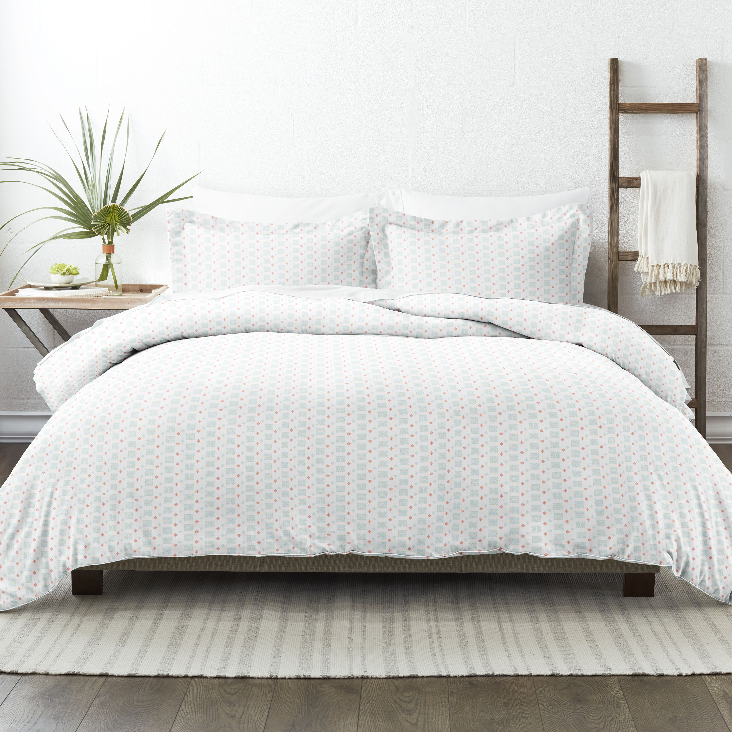 Ienjoy Home IH-DUV-LIB-K-AQ bedding - View #2