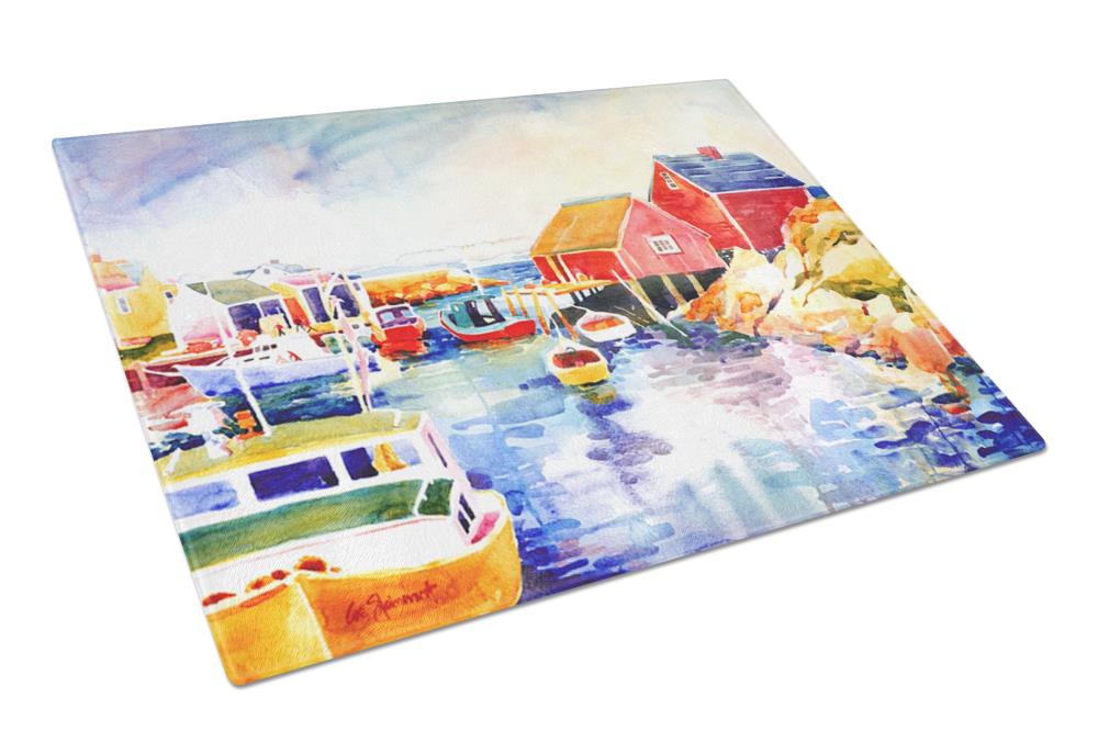 Caroline's Treasures 6059LCB 11.25-in L x 15.75-in W Glass Cutting Board