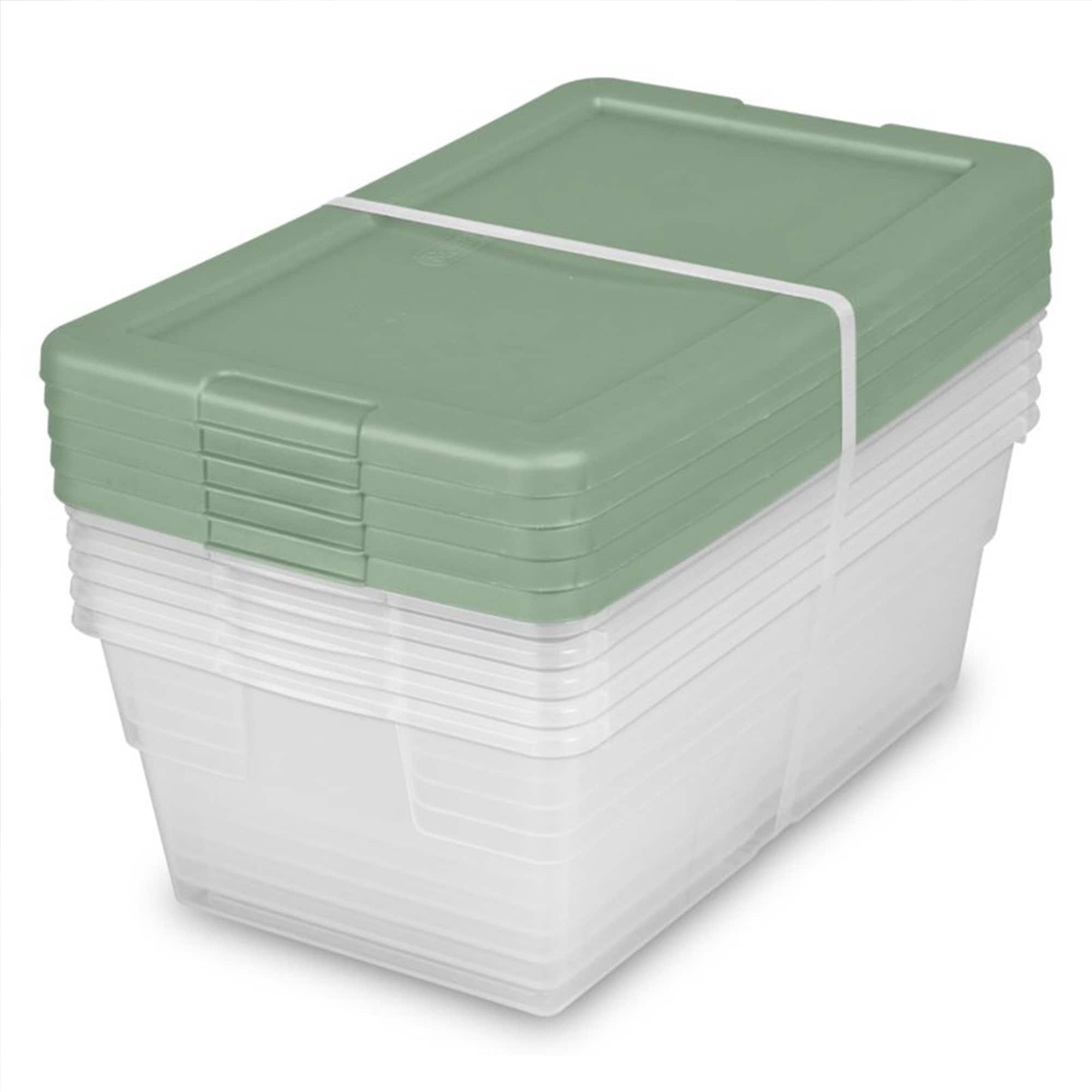 Small Plastic Storage Basket 11.5 x 7.75 x 4.25 Inch - Office - Storage &  Organizer