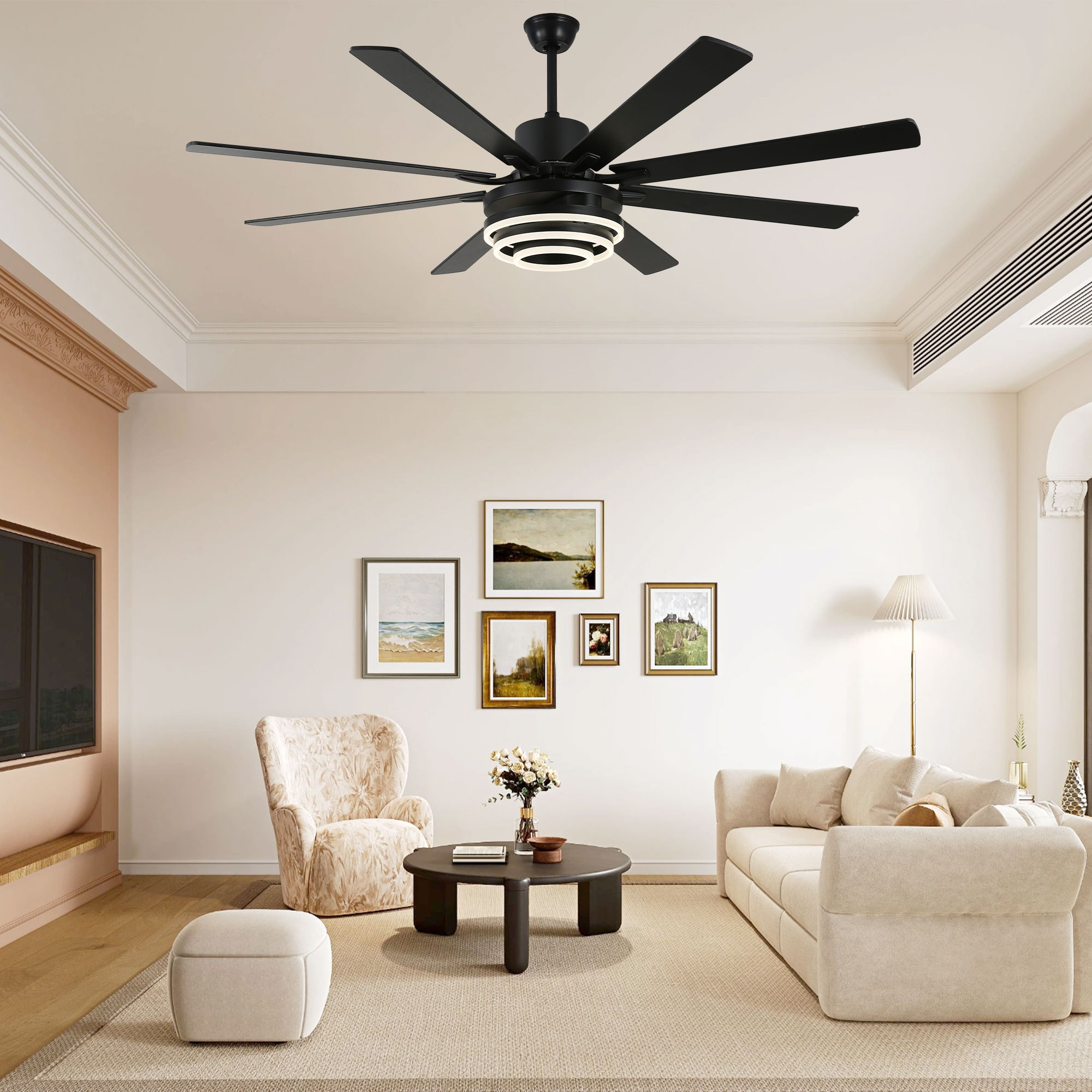 Oaks Decor DC7205OKEL-B Ceiling-Fans - View #8