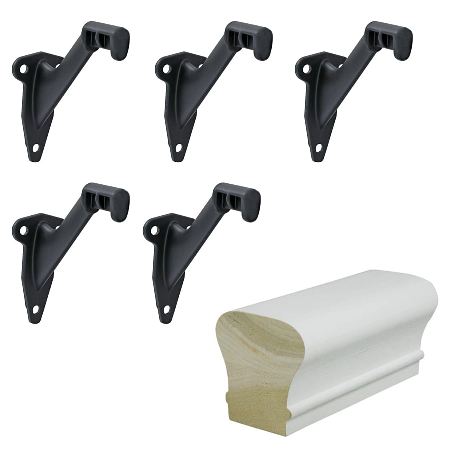 Handrail Bracket Primed Stairs & Railings At Lowes.com