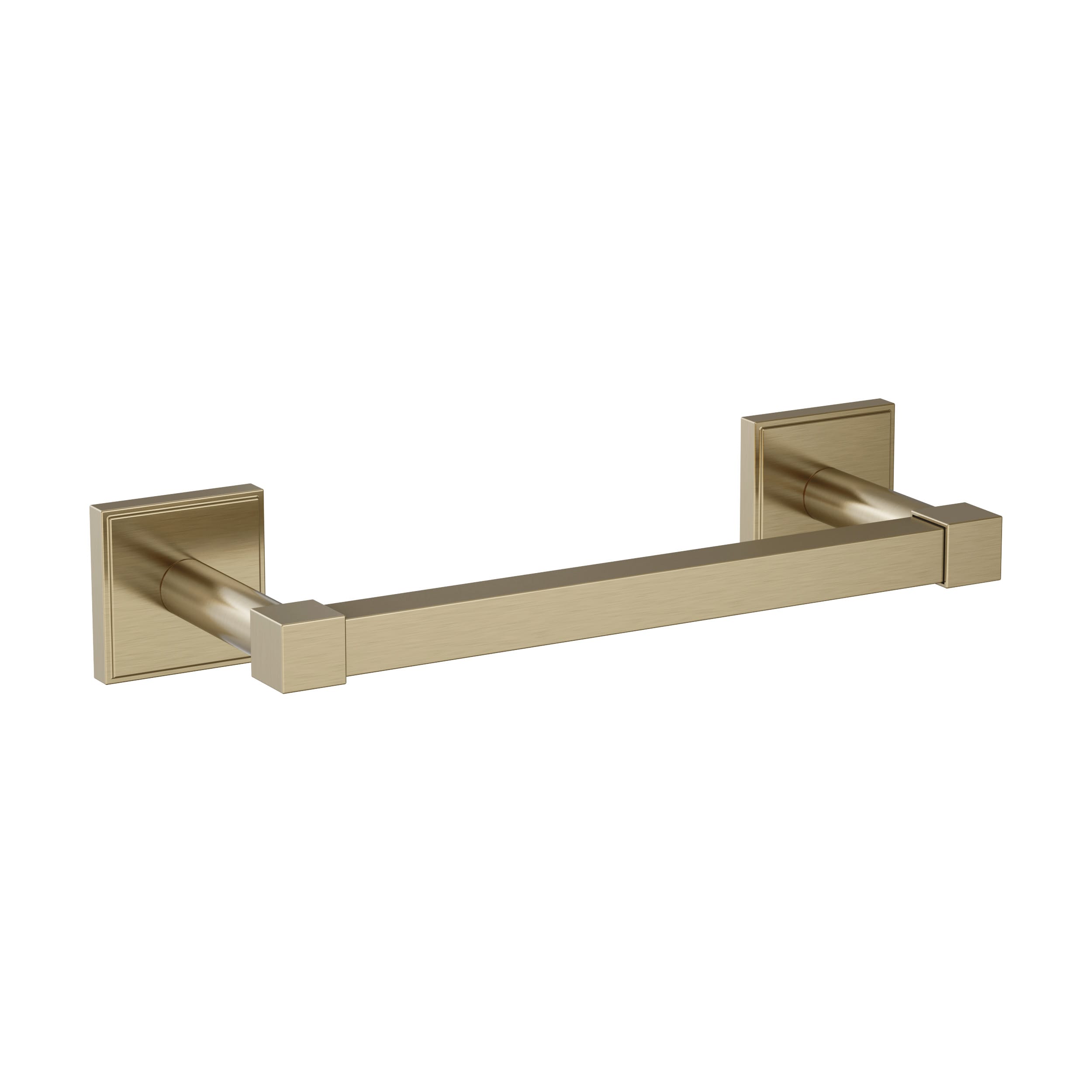 Amerock BH36075BBZ Appoint 8-in Golden Champagne Wall mount Single Towel Bar