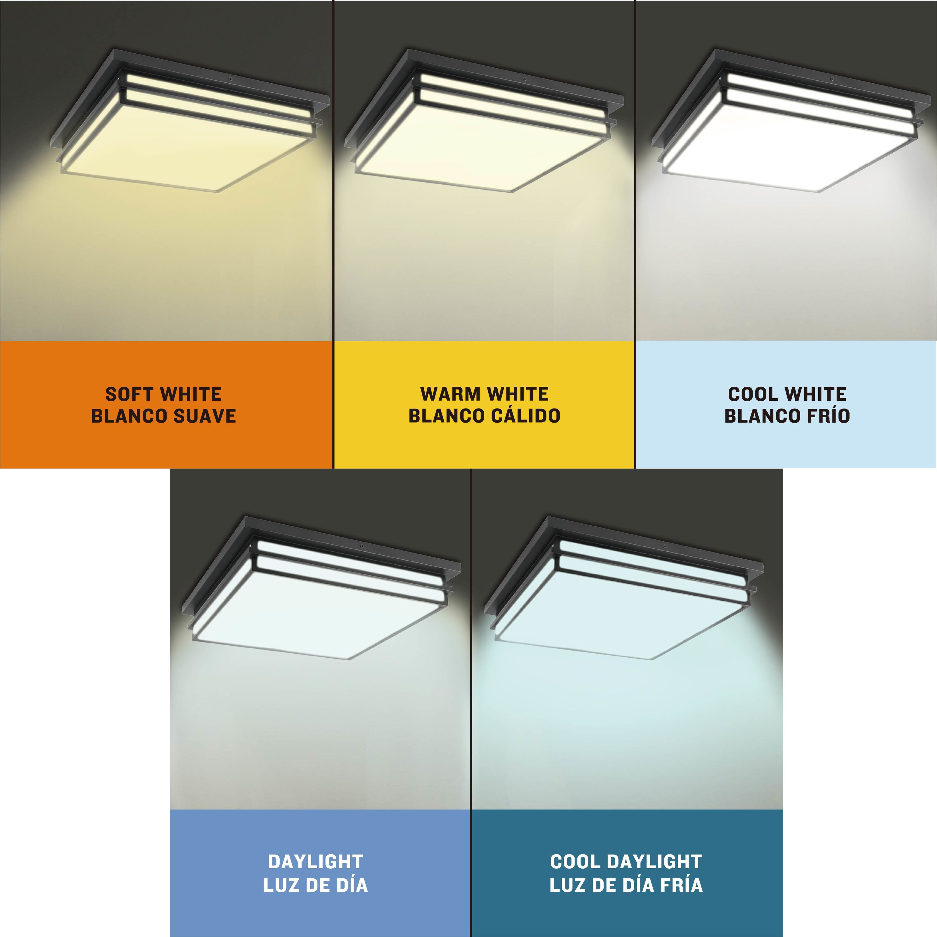 allen + roth MXL1091-LED30K9027 flushmounts - View #3