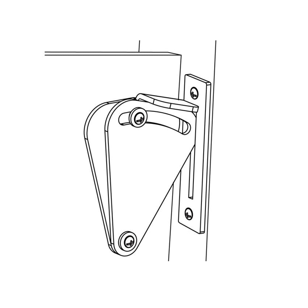 Boyel Living X002AB5KX5-LTC Barn-Door-Roller-Kits - View #4