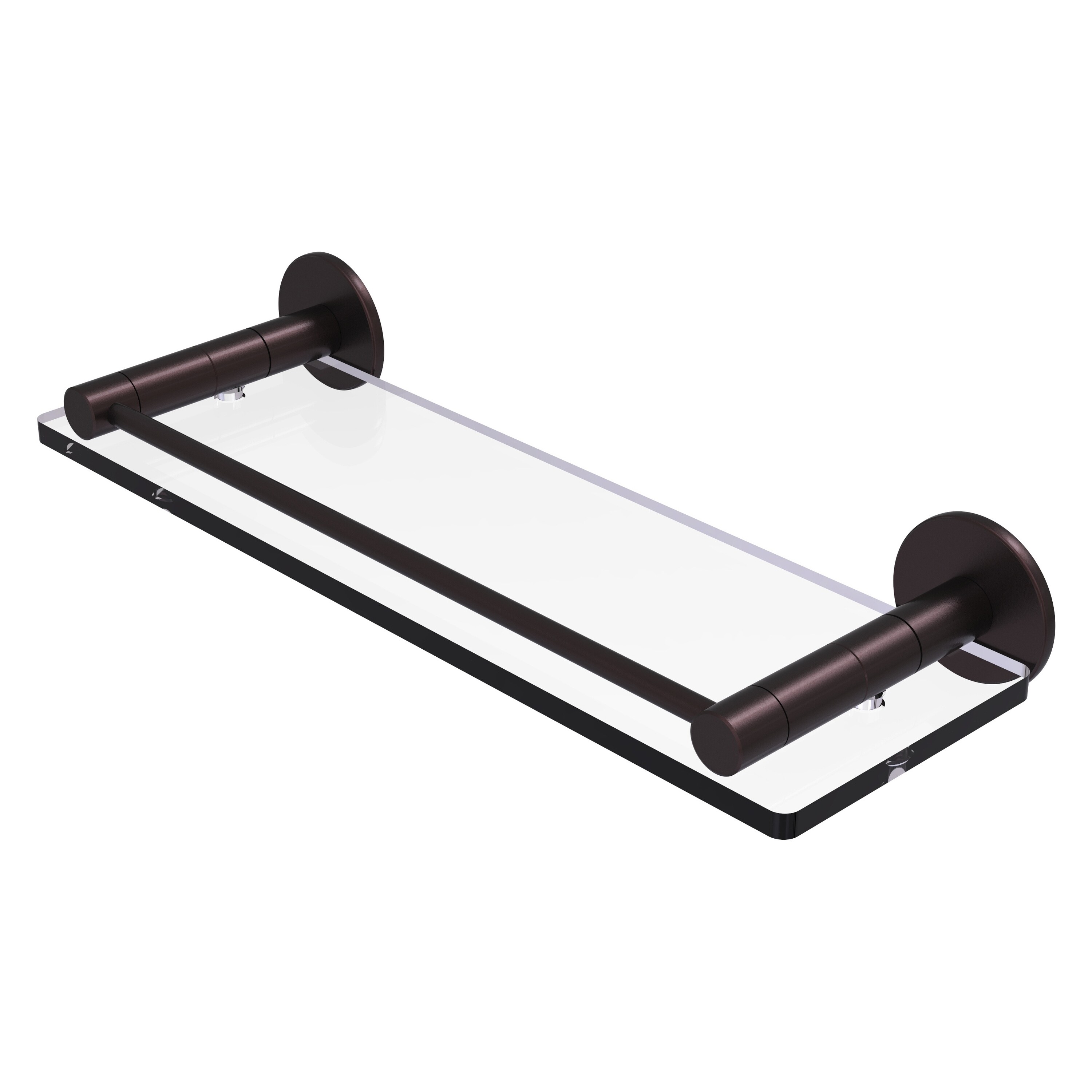 Allied Brass FR-1/16G-ABZ Fresno Antique Bronze Wall mount Bathroom Shelf ( 16-in x 2-in x 5-in )