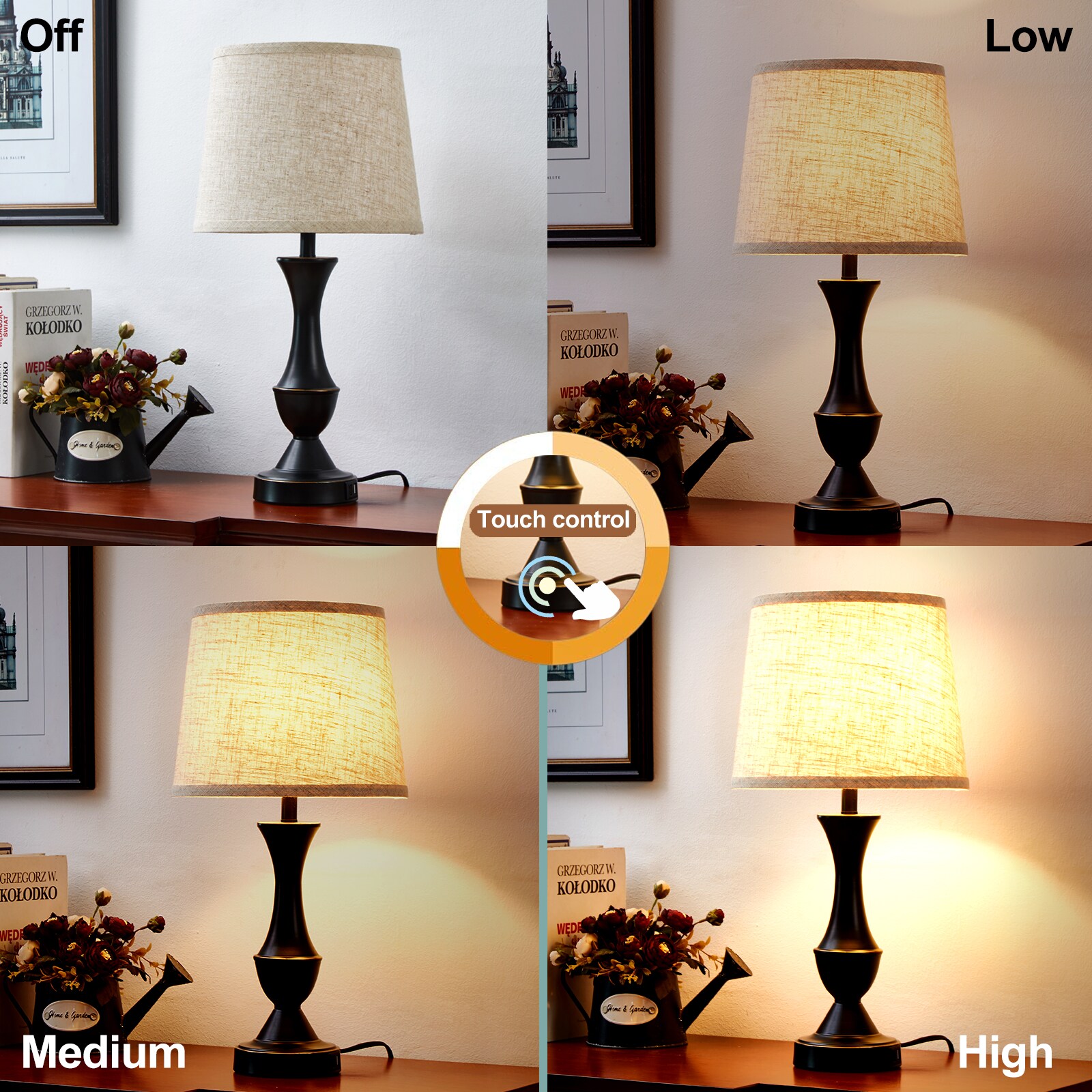 NatySwan W-2TL-73008A Table-Lamps - View #3