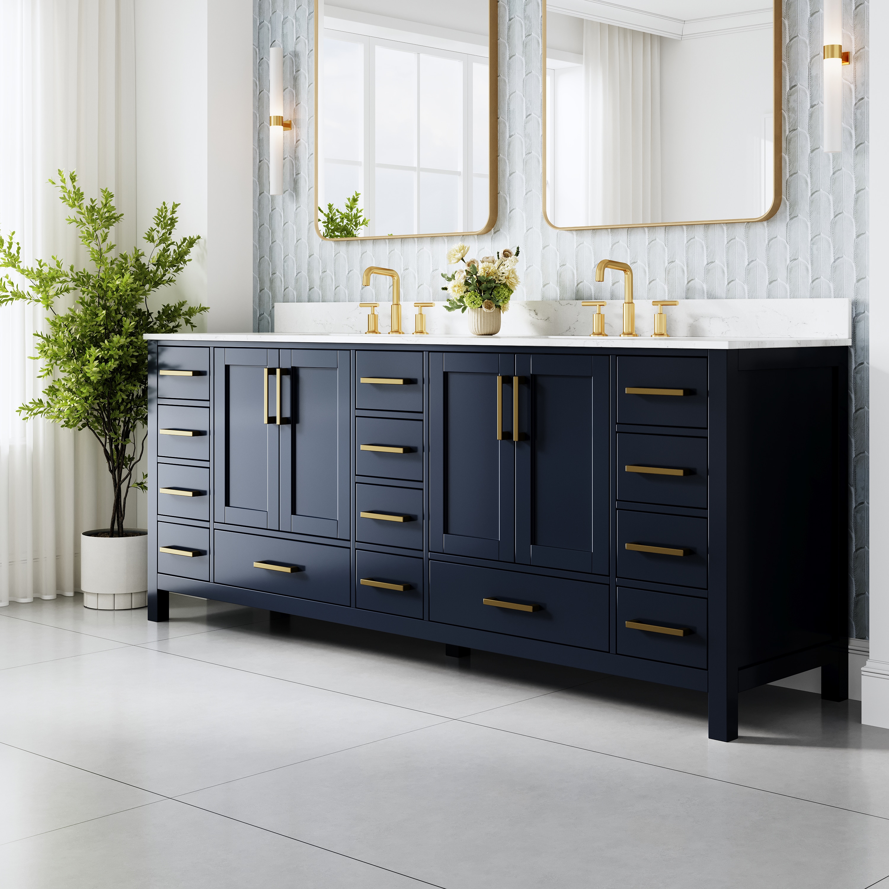 Iseryn FD84CCNB Bath-Vanity-Combo - View #9
