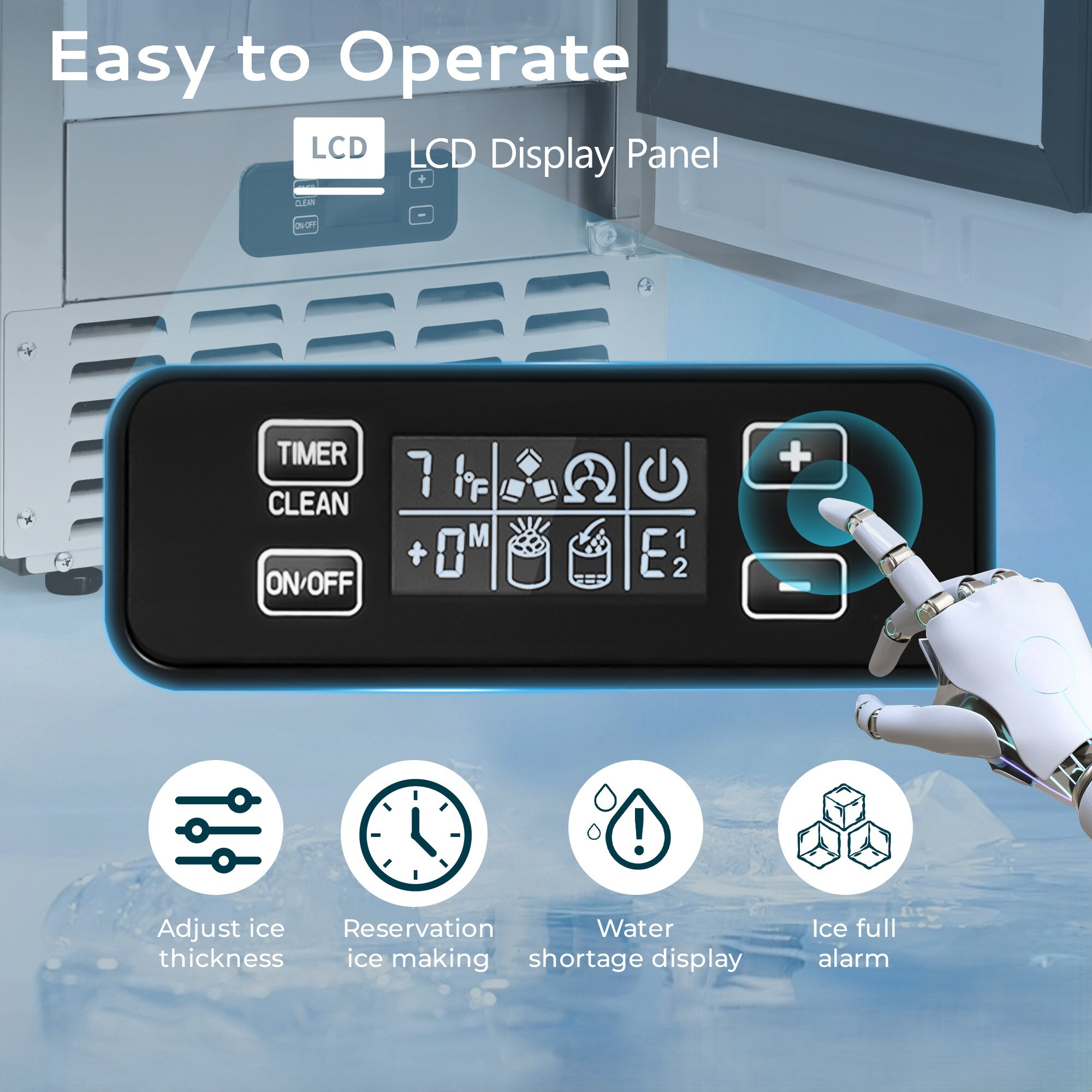 SIMZLIFE CIM007-66SI-S2-LS-SC Ice-Makers - View #6