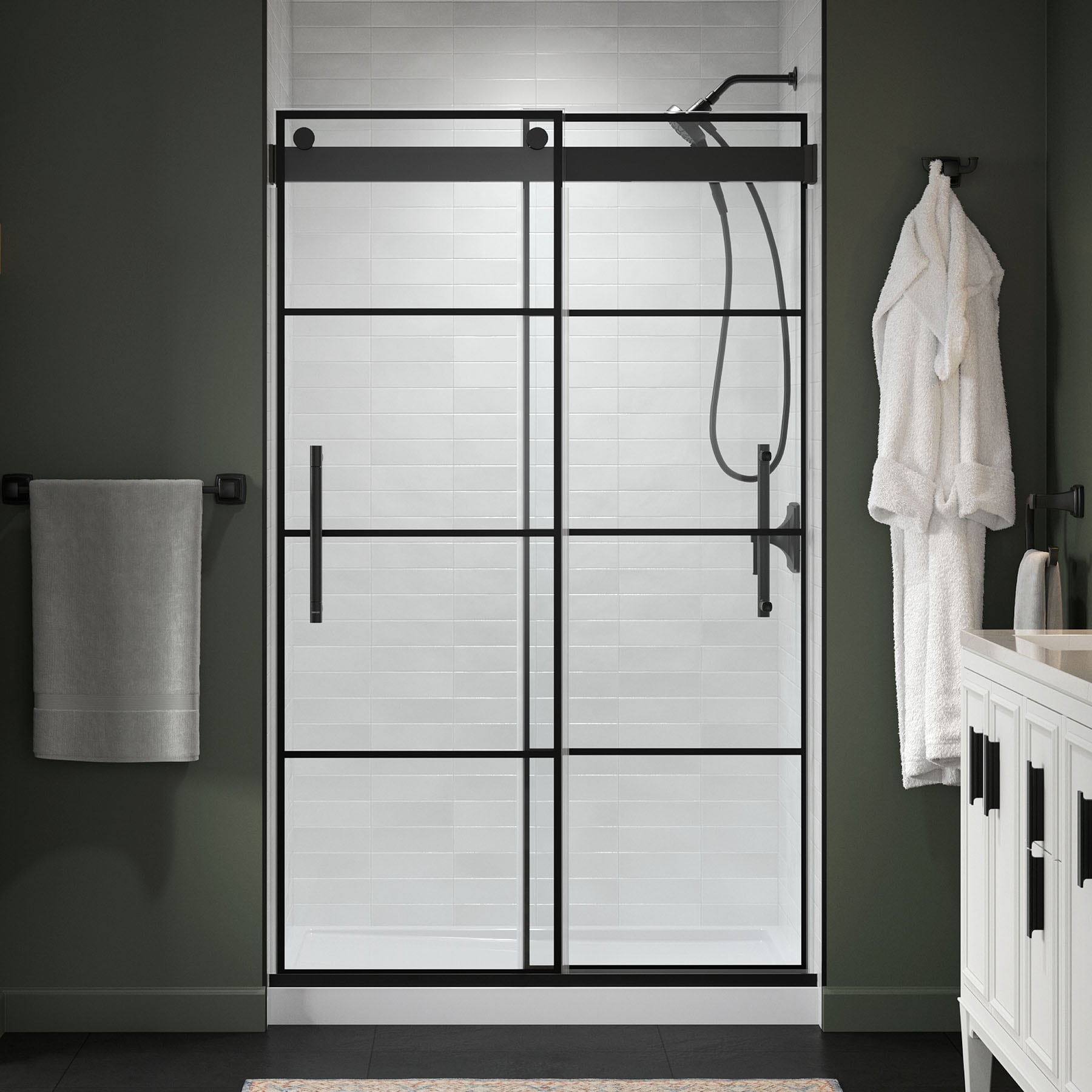 KOHLER 702475-8G79-BL Shower-Doors - View #3