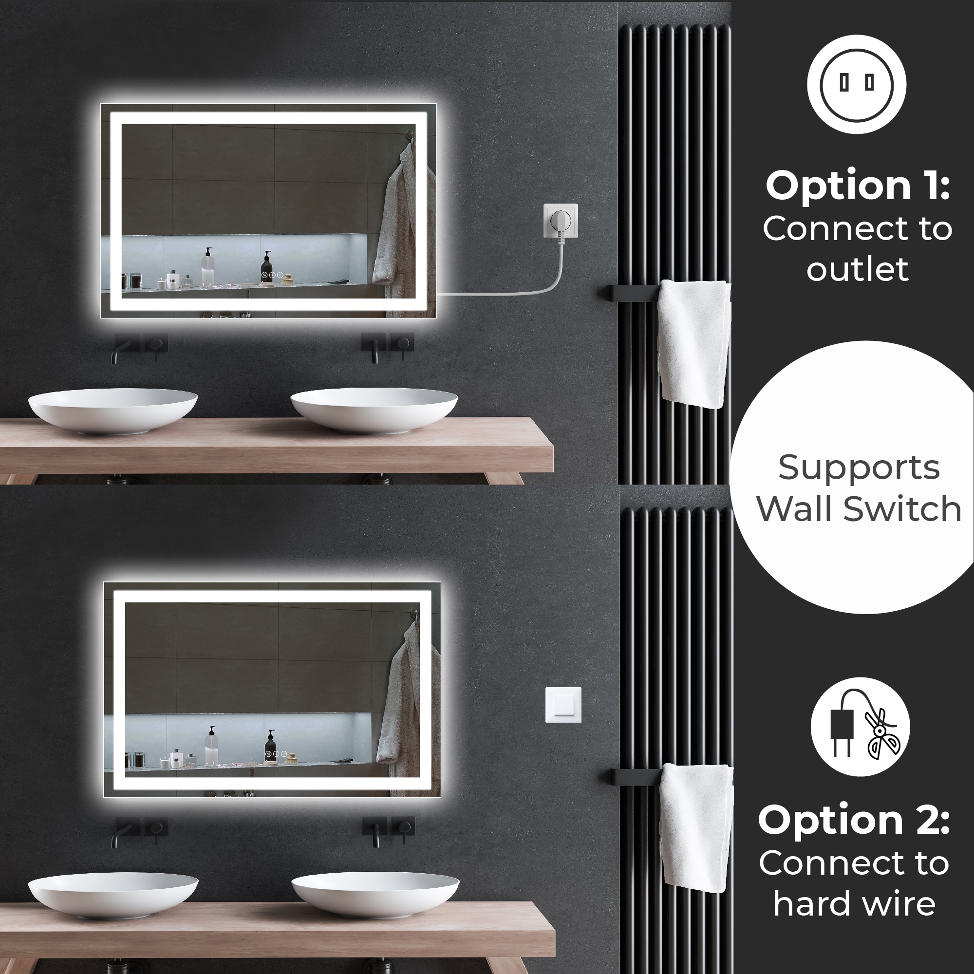 Royal Guard LBM3660 Framed-Bath-Mirrors - View #7