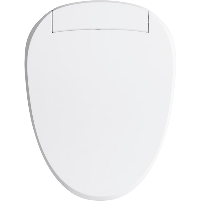 KOHLER C3 Plastic White Elongated Soft Close Heated Toilet Seat in the ...