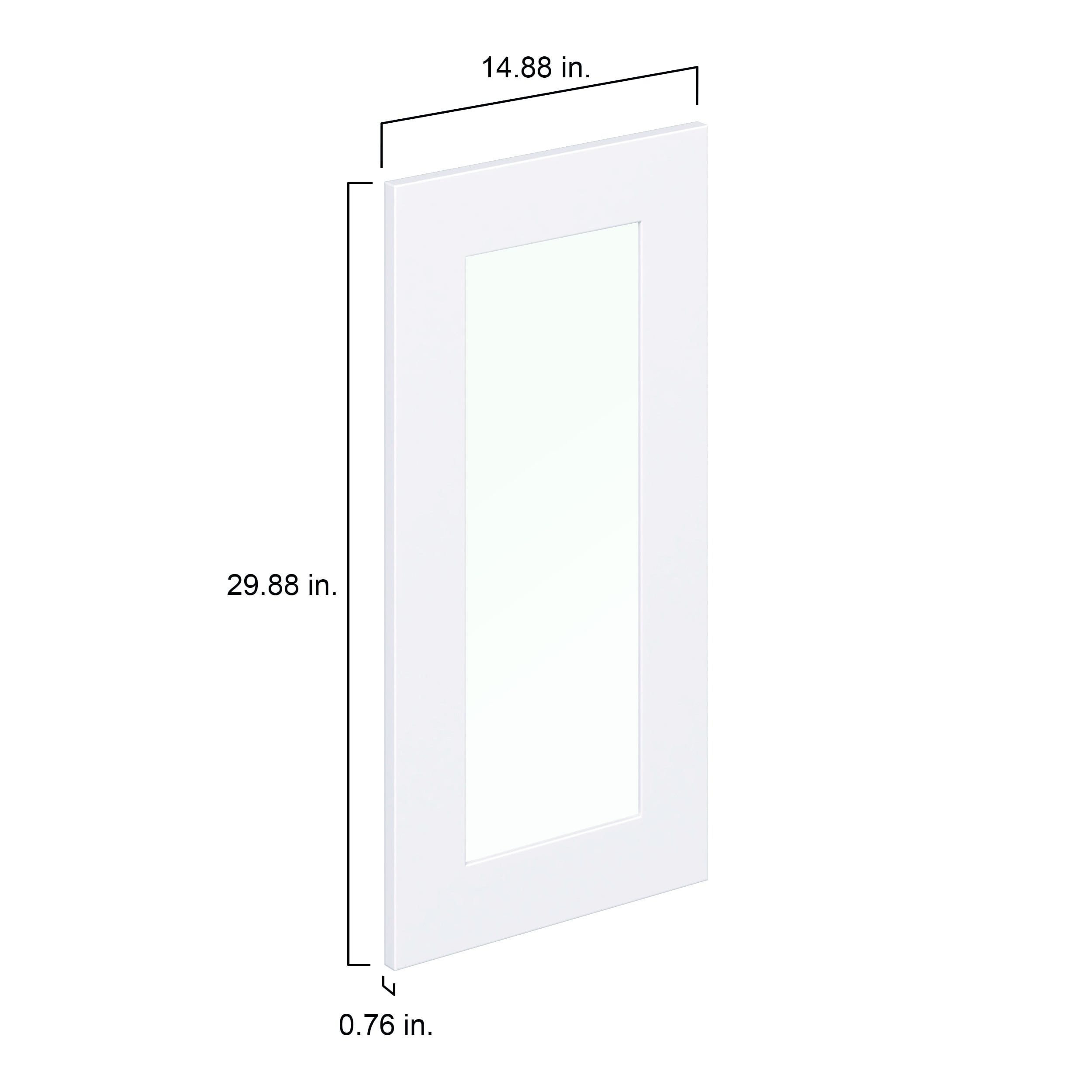 Hugo&Borg DSGDR1530-JO Kitchen-Cabinet-Doors - View #4