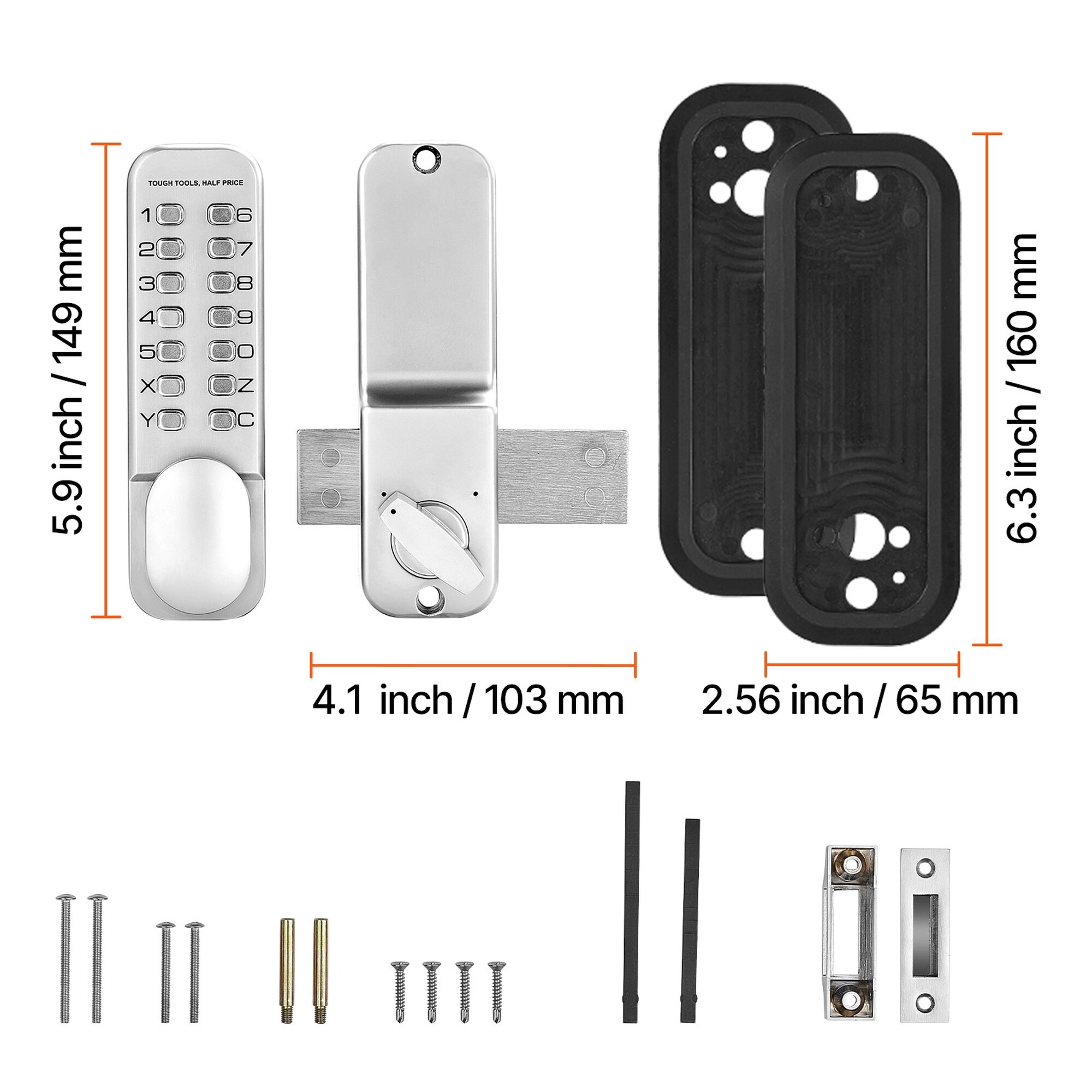 Vorene J-Z56HL7OVCWNQ Door-Knobs - View #4