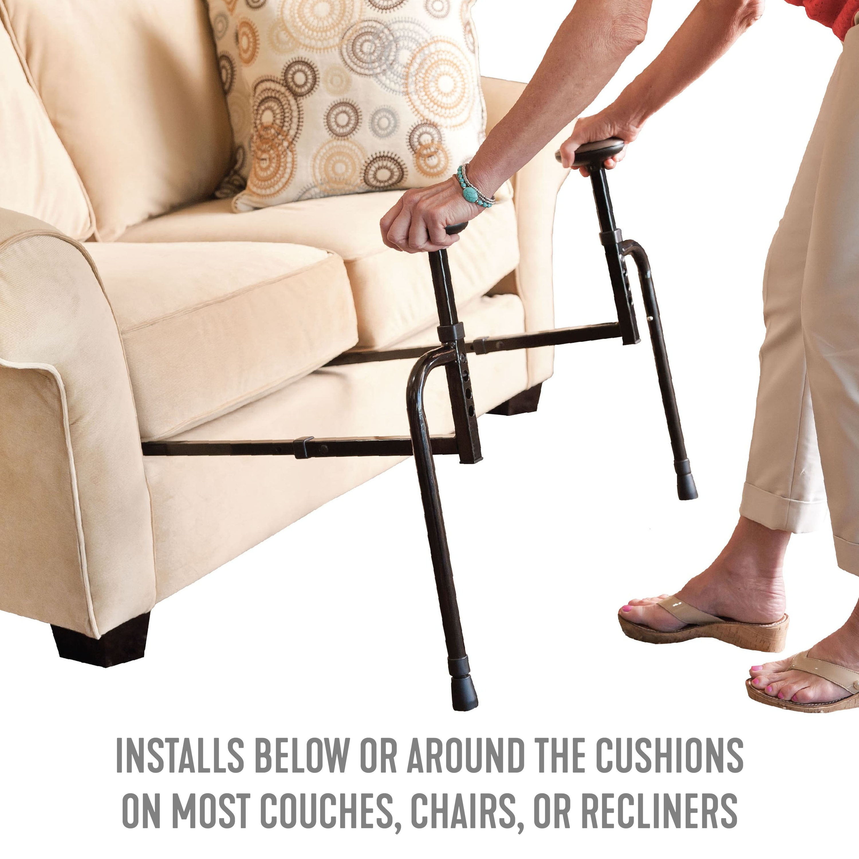 Stander Couch Cane :: sitting, standing safety handle
