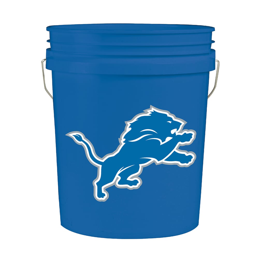 WinCraft Sports 1662524 Detroit Lions Detroit Lions 5 Gallon(s) BPA-Free Plastic General bucket