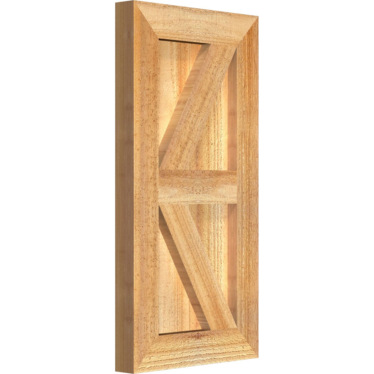 Ekena Millwork RBF06Z11X021RWR Exterior-Shutters - View #2